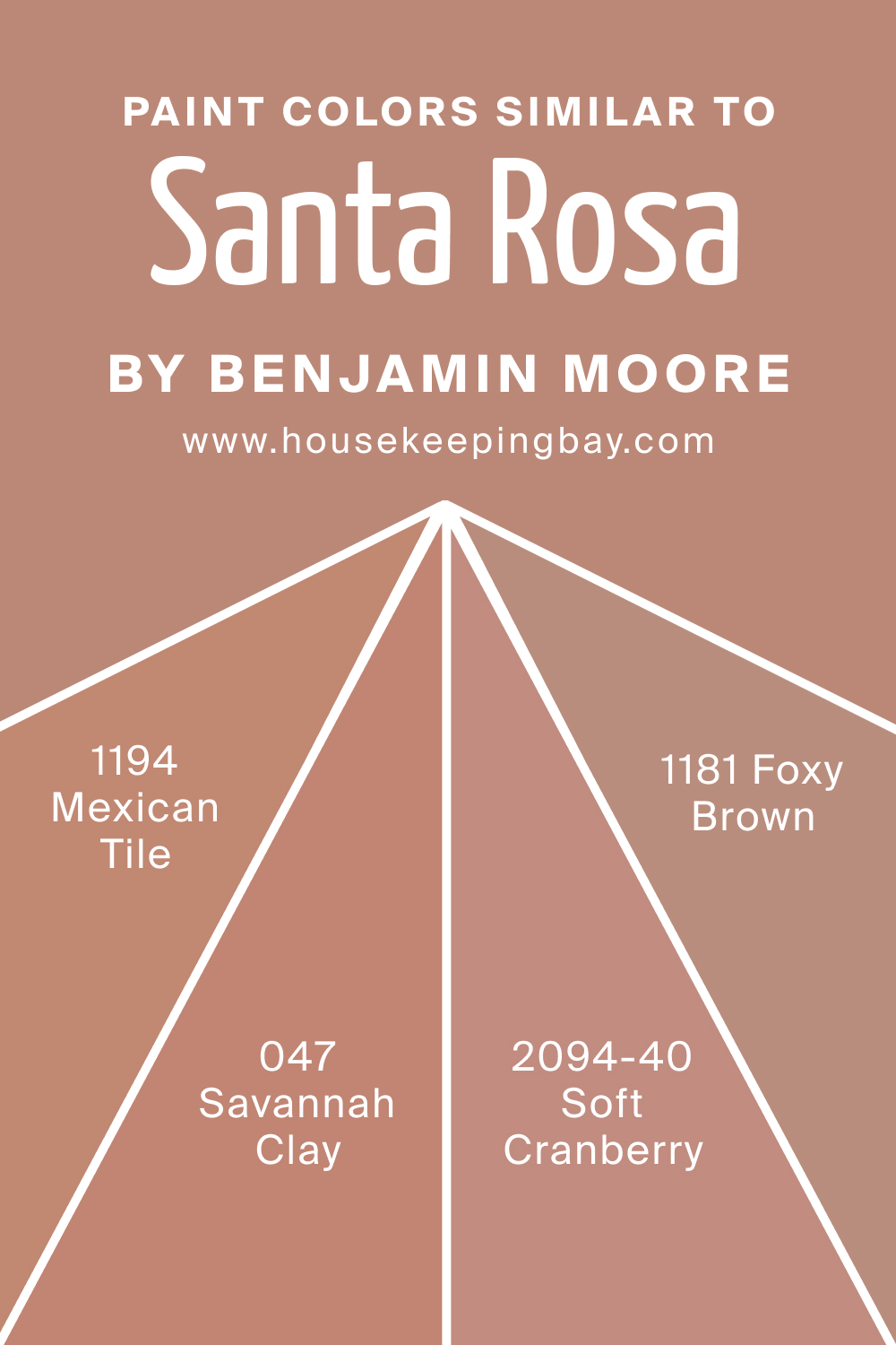 Paint Colors Similar to BM Santa Rosa 1189 by Benjamin Moore