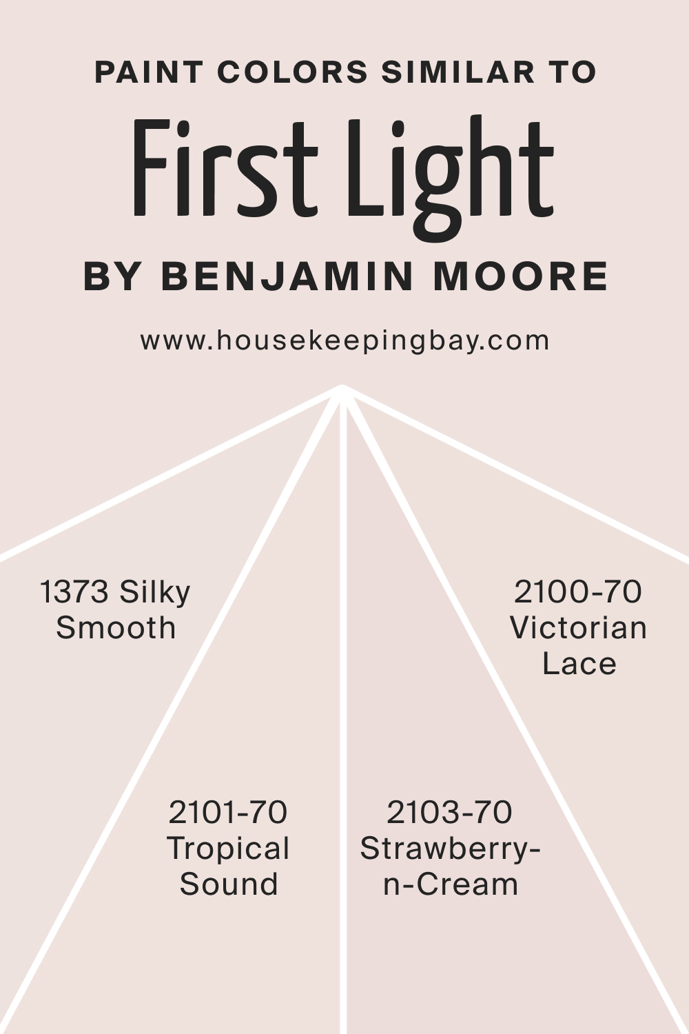 Paint Colors Similar to First Light 2102 70 by Benjamin Moore