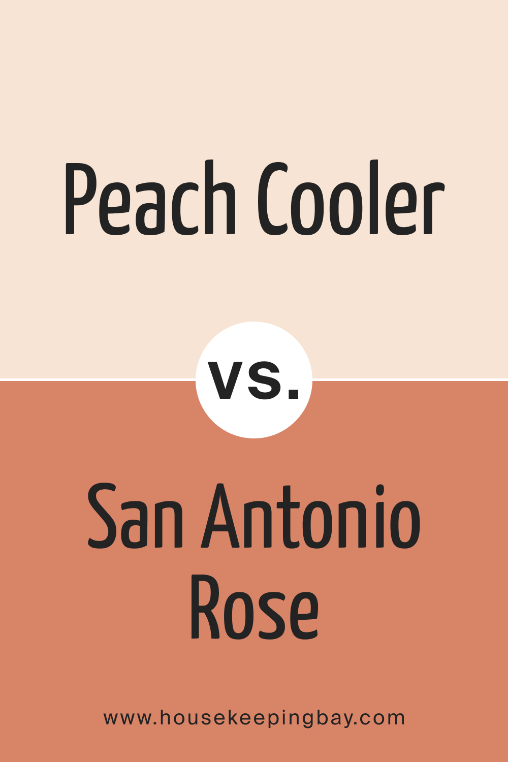 Peach Cooler 022 vs. BM 027 San Antonio Rose