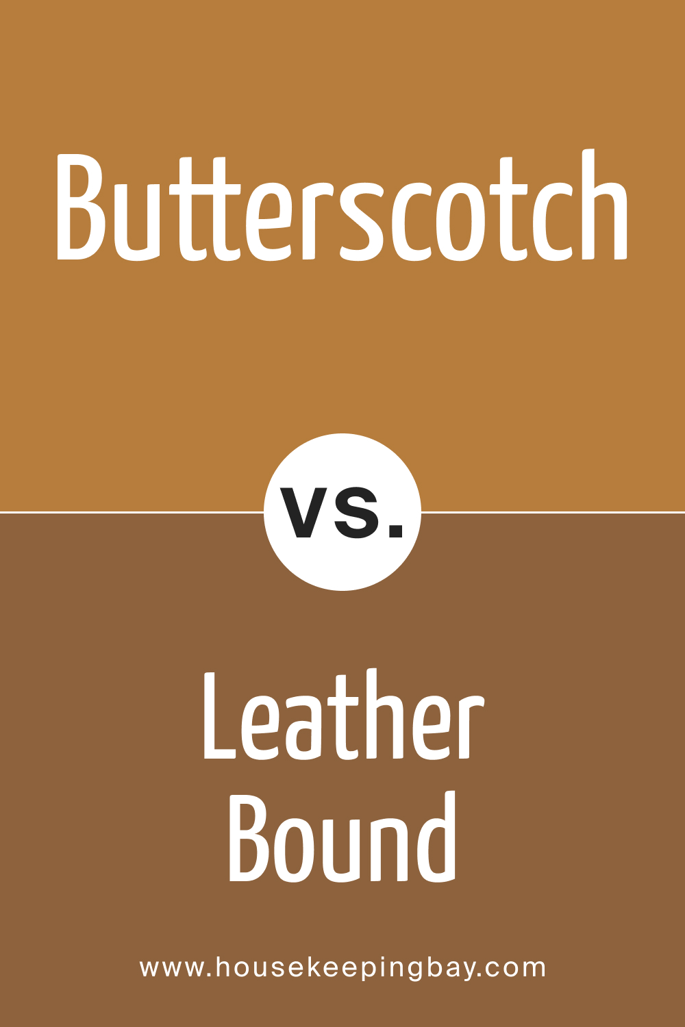 SW 6377 Butterscotch vs SW 6118 Leather Bound