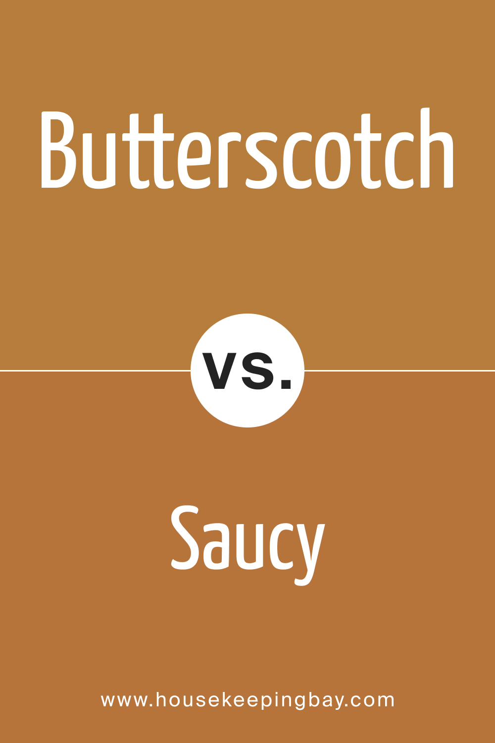 SW 6377 Butterscotch vs SW 6370 Saucy