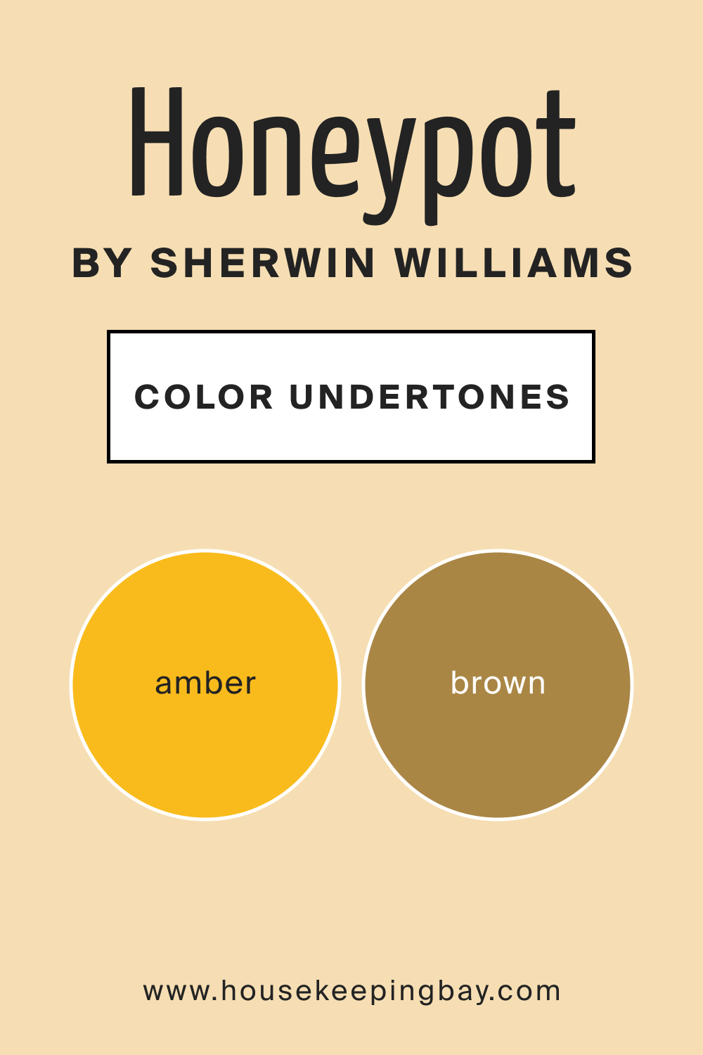 SW 9663 Honeypot by Sherwin Williams Color Undertone