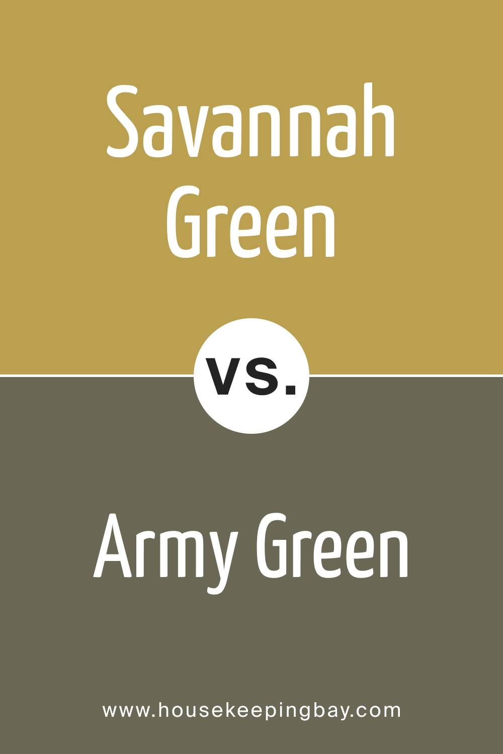 Savannah Green 2150 30 vs. BM 2141 30 Army Green