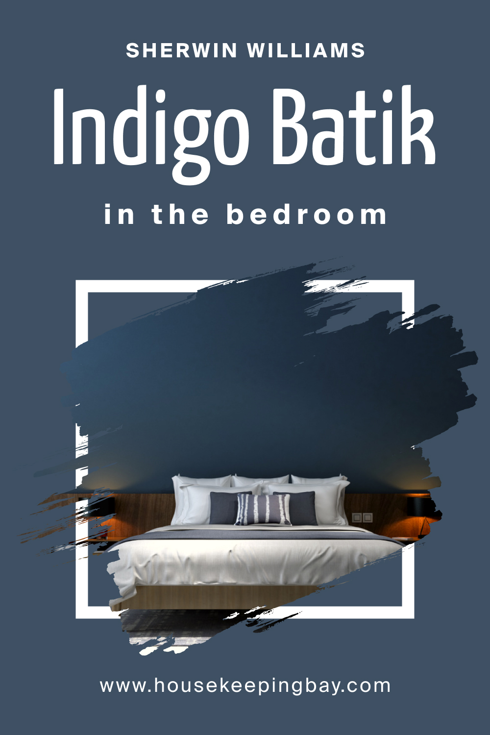 Sherwin Williams. SW 7602 Indigo Batik For the bedroom