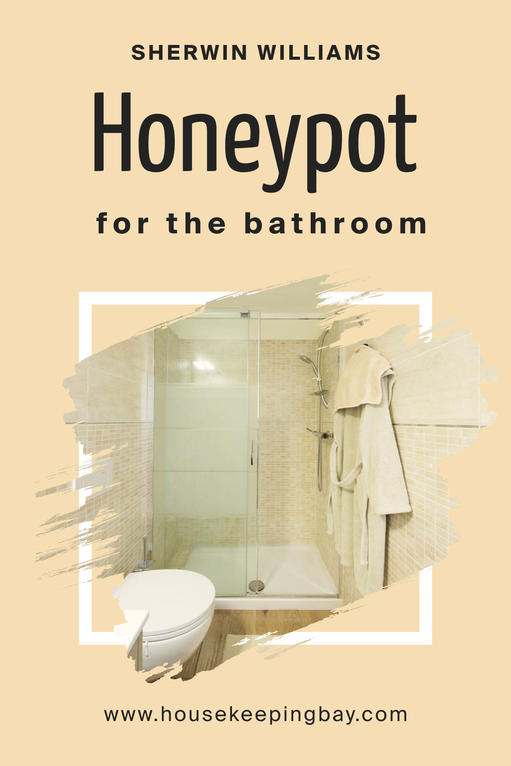 Sherwin Williams. SW 9663 Honeypot For the Bathroom