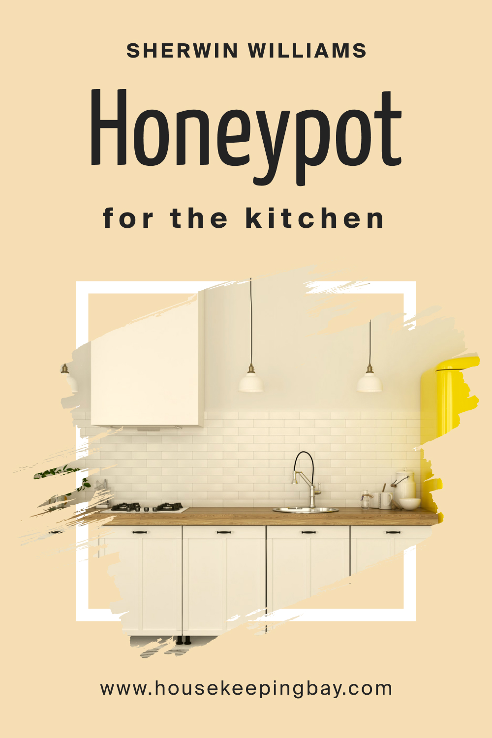 Sherwin Williams. SW 9663 Honeypot For the Kitchens