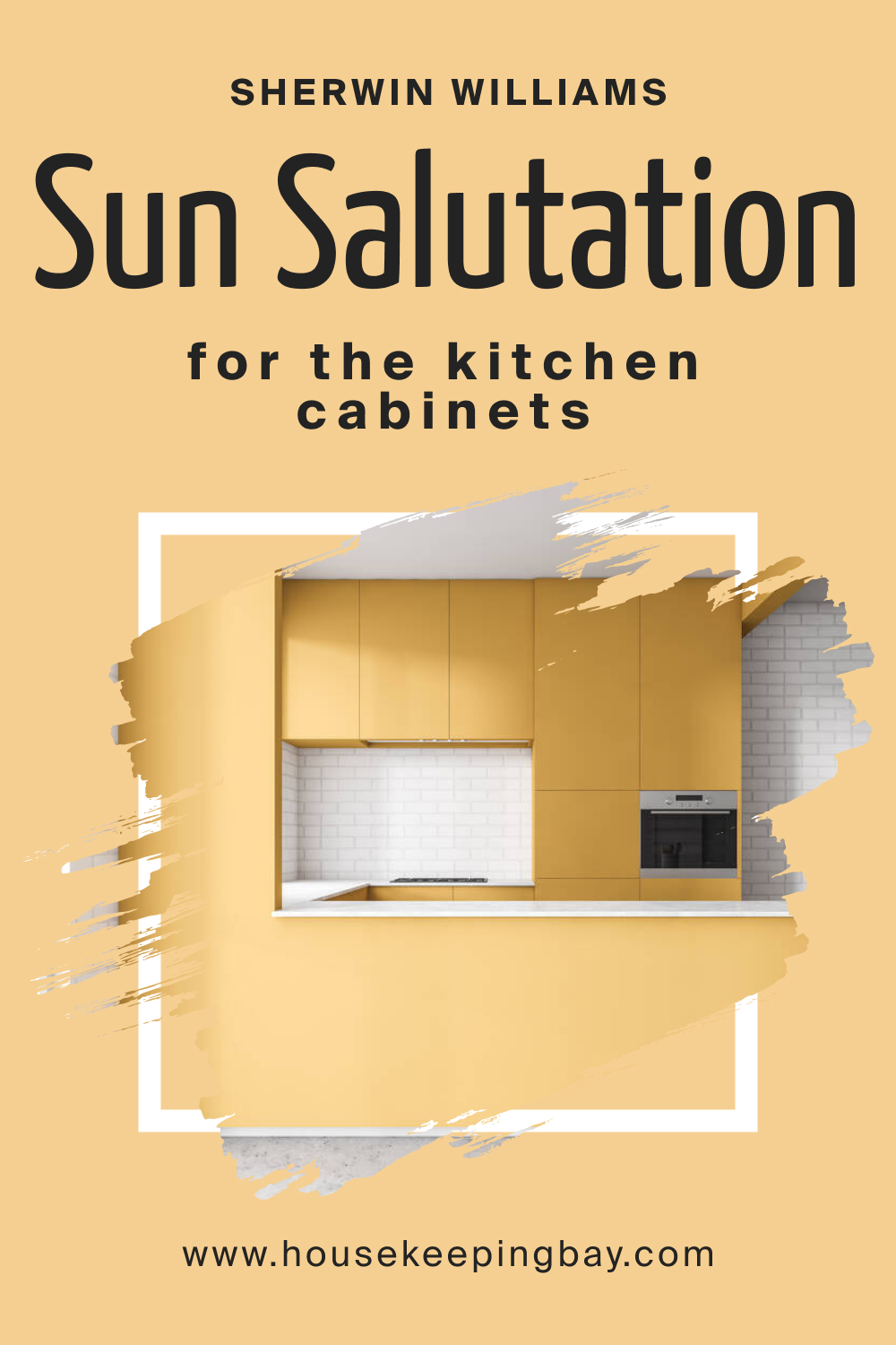 Sherwin Williams. Sun Salutation SW 9664 For the Kitchen Cabinets