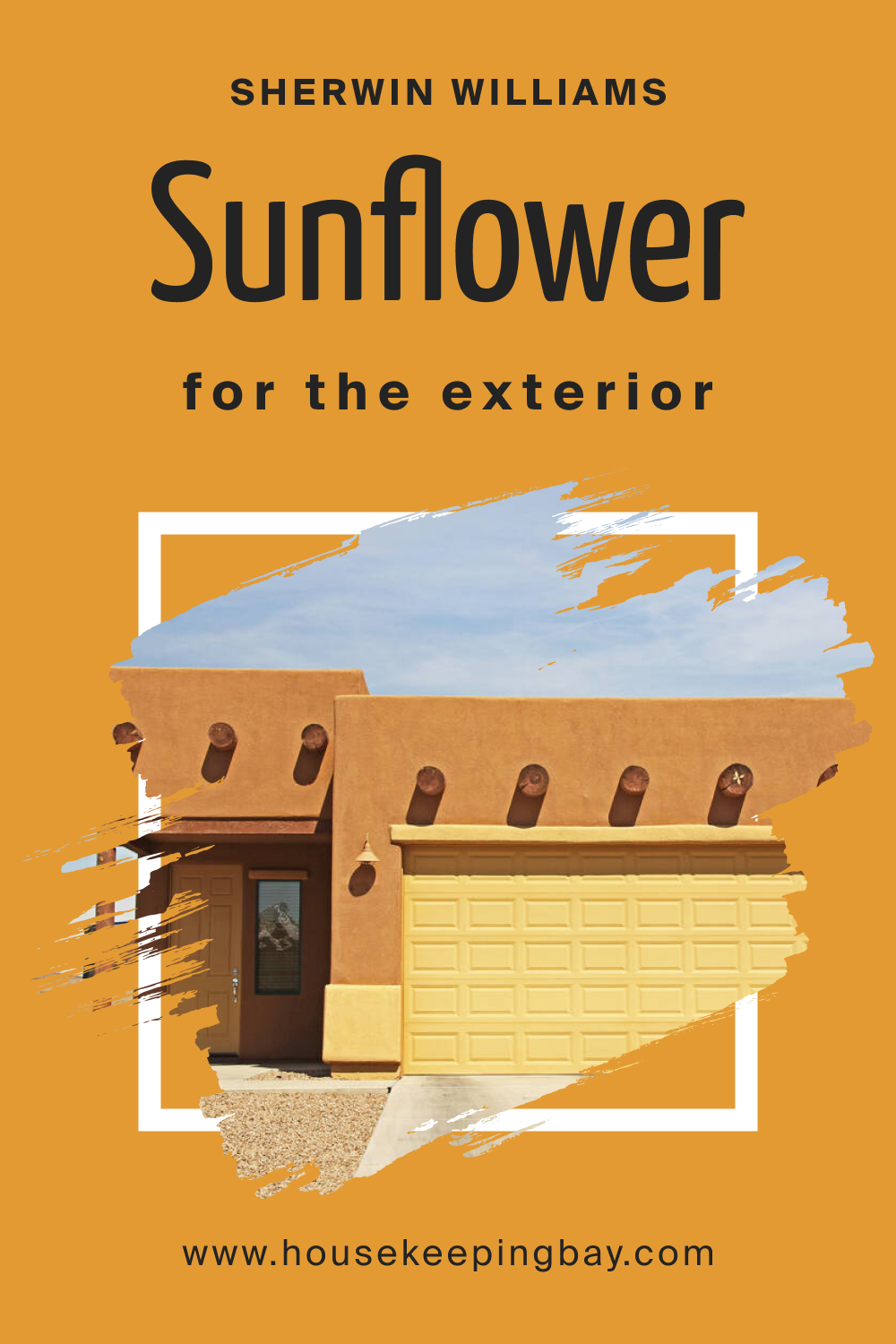 Sherwin Williams. Sunflower SW 6678 For the exterior