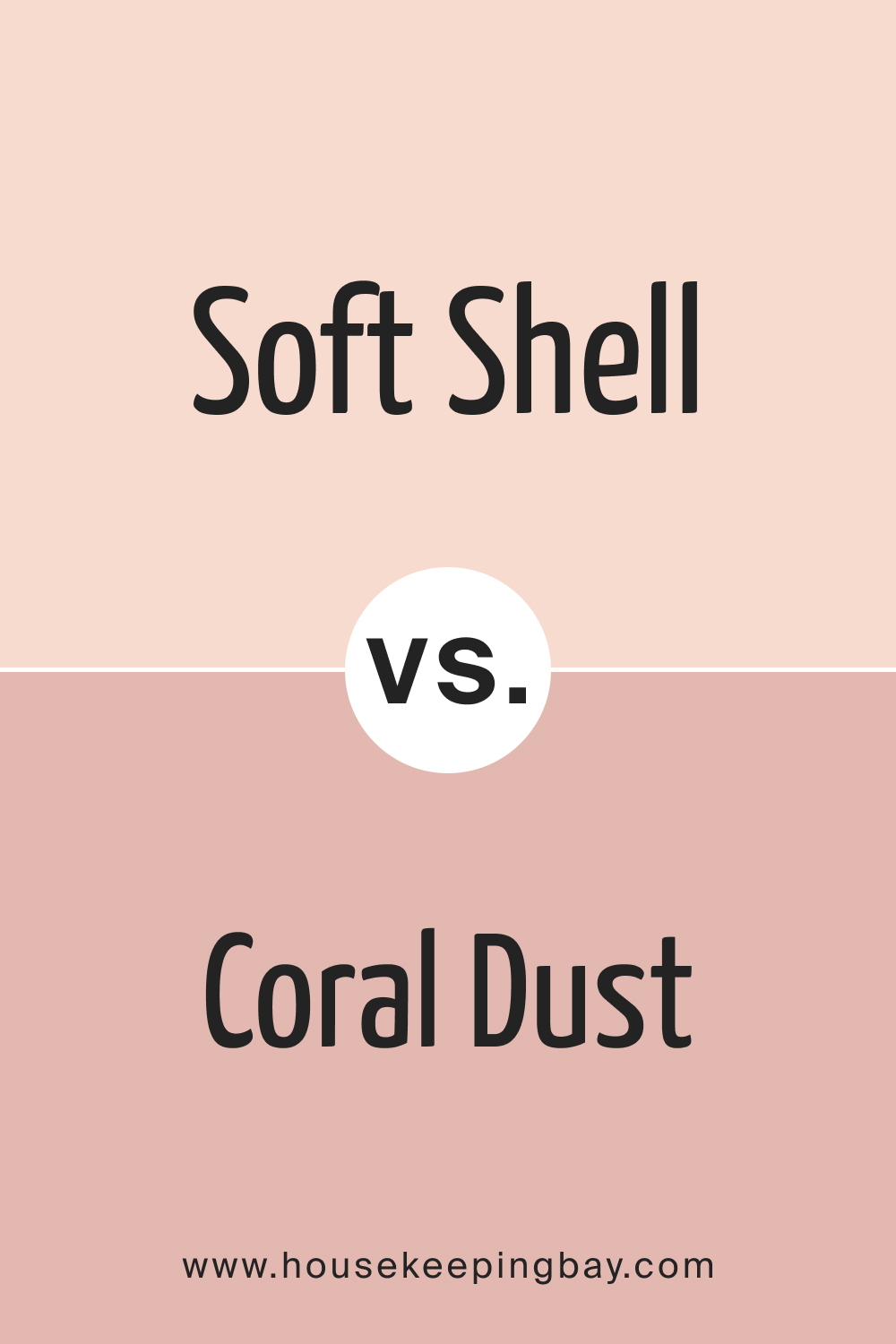 Soft Shell 015 vs. BM 2173 50 Coral Dust