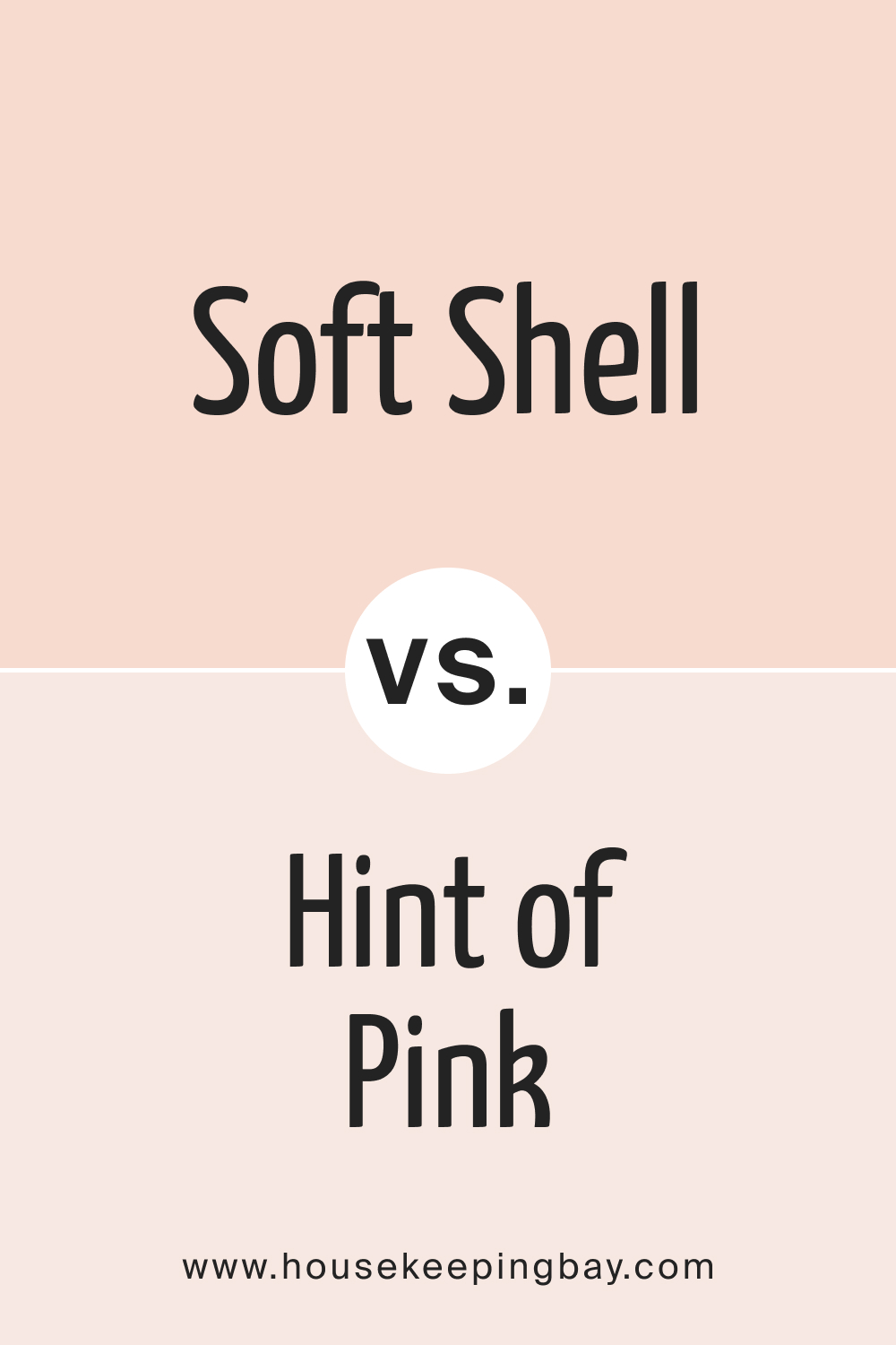 Soft Shell 015 vs. BM 884 Hint of Pink