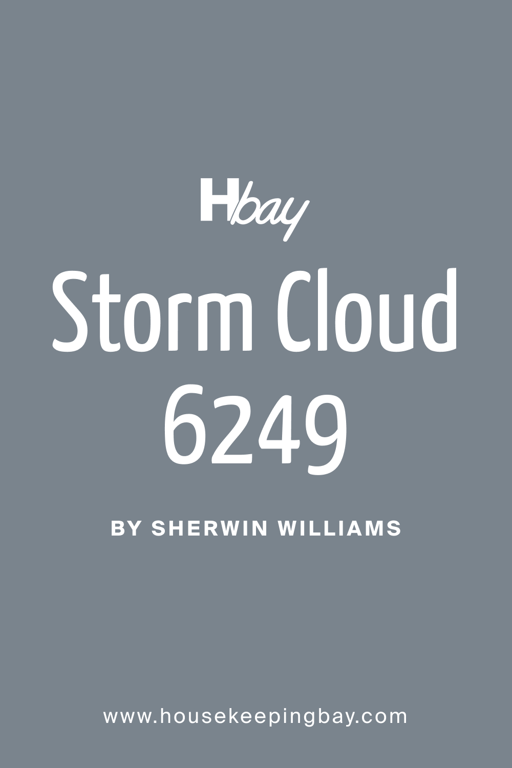 Storm Cloud SW 6249 Paint Color by Sherwin Williams
