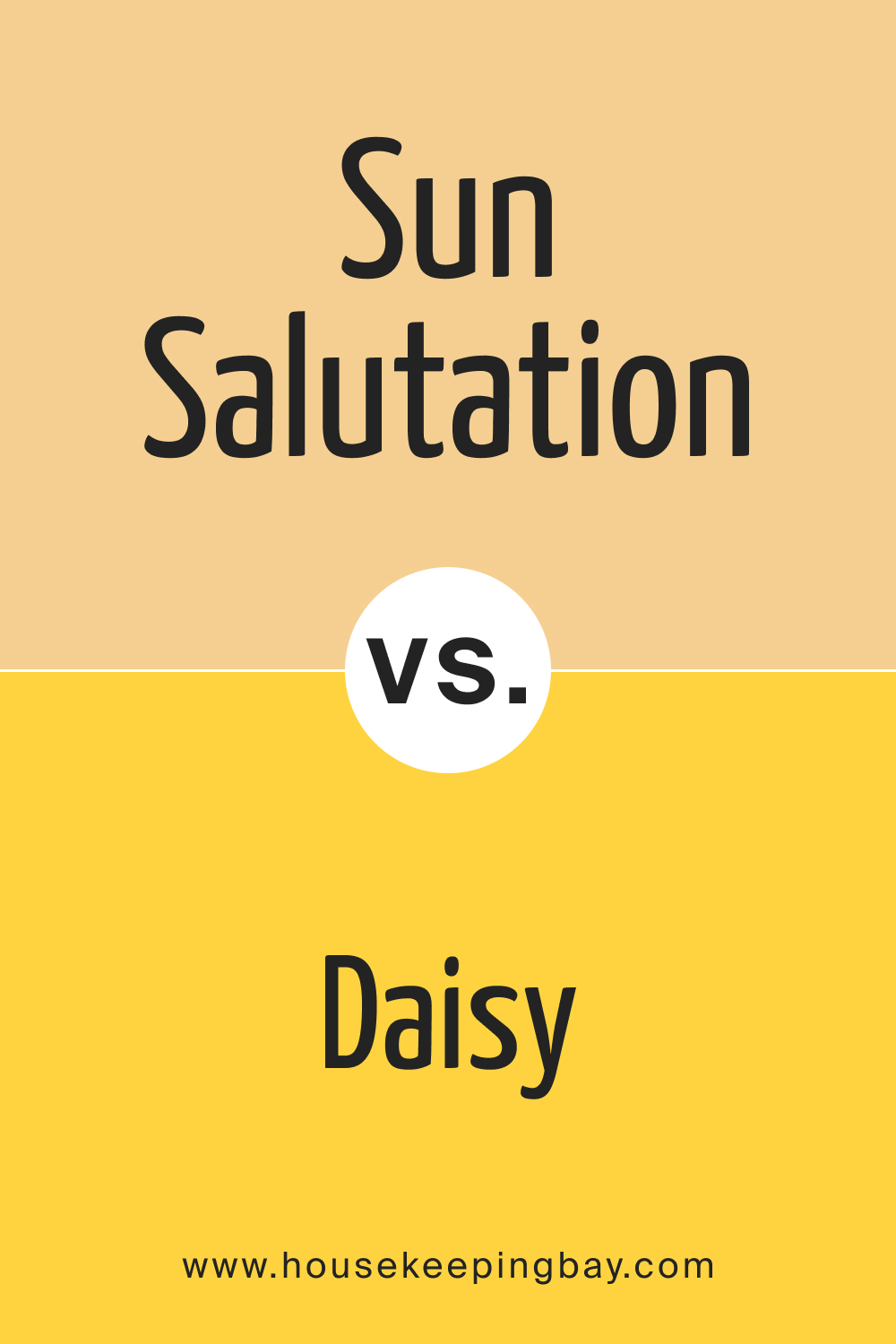 Sun Salutation SW 9664 vs SW 6910 Daisy