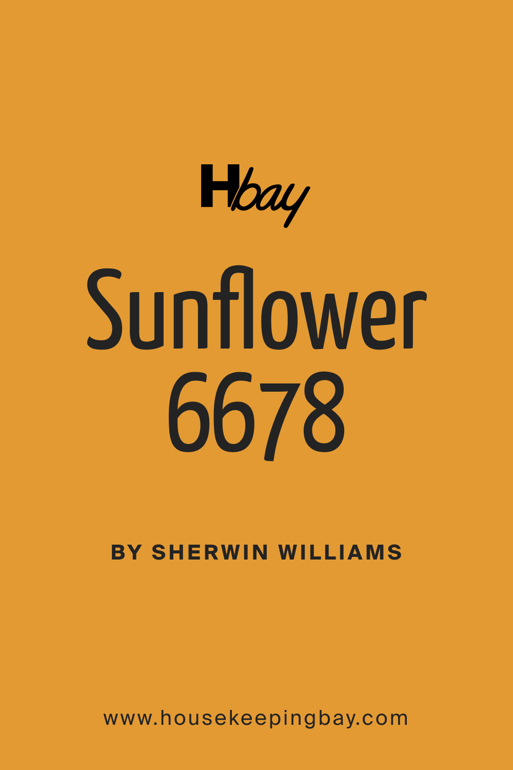 Sunflower SW 6678 by Sherwin Williams