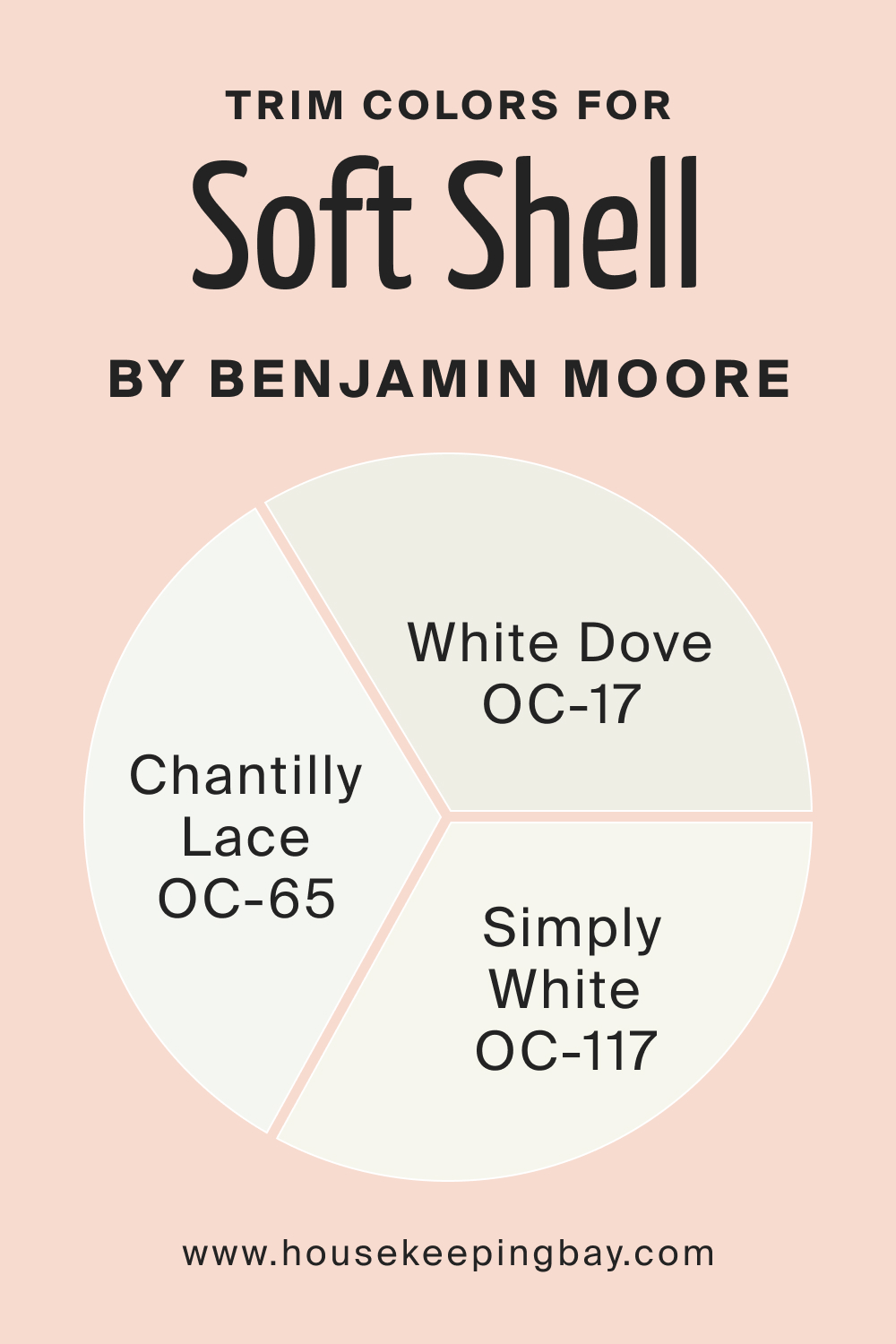 Trim Colors for Soft Shell 015 by Benjamin Moore