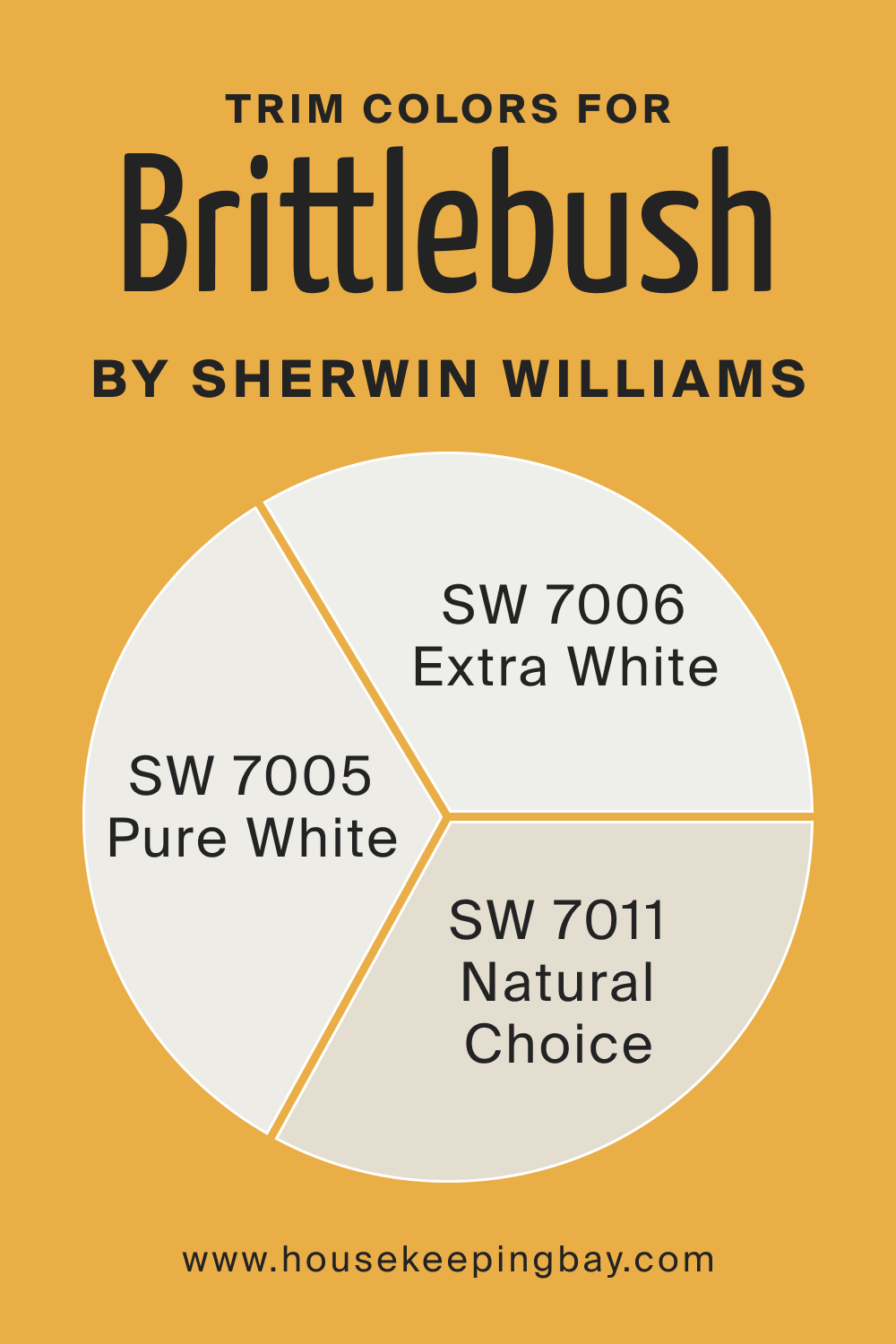 Trim Colors of Brittlebush SW 6684 by Sherwin Williams