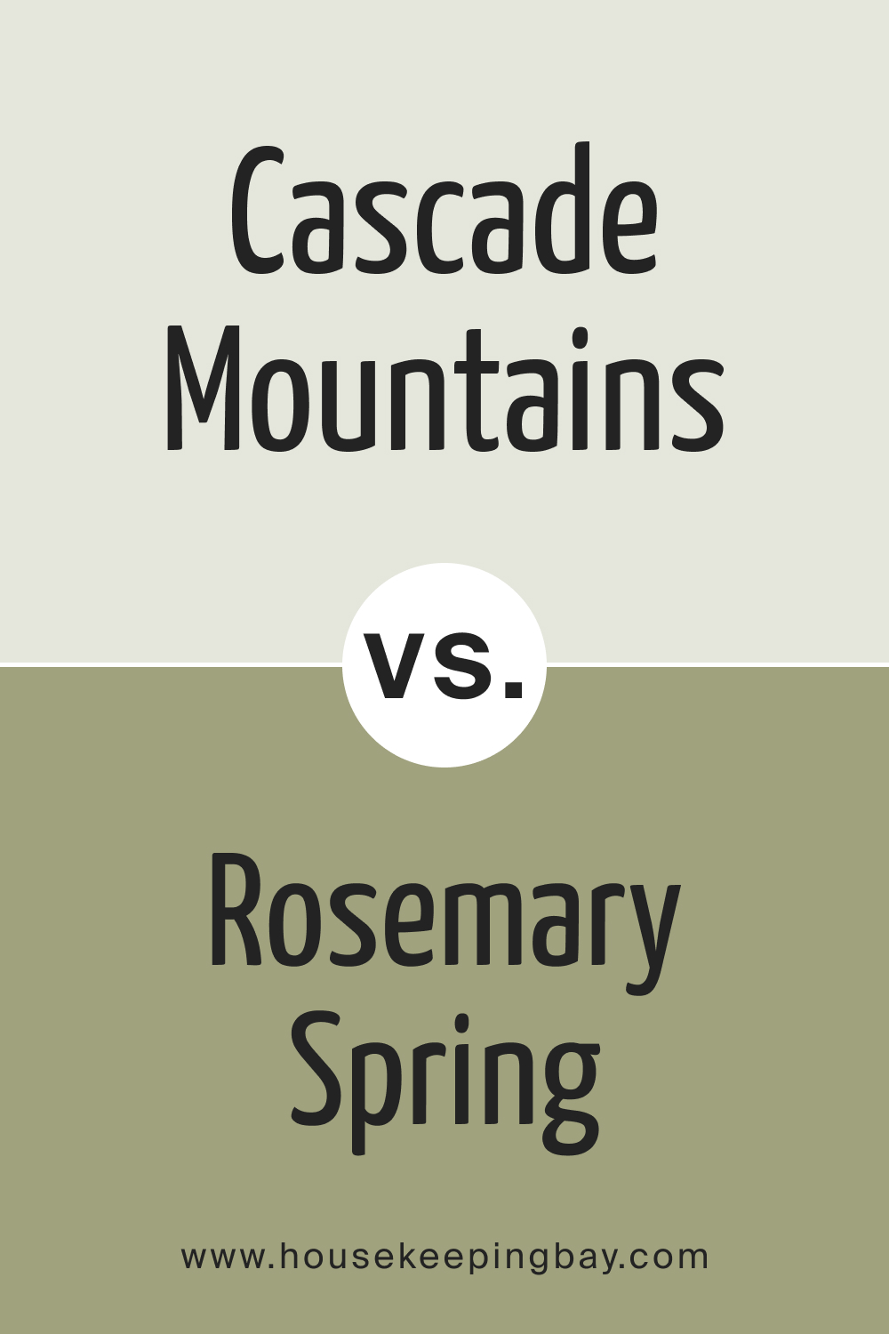 BM Cascade Mountains 862 vs. BM 2144-30 Rosemary Spring