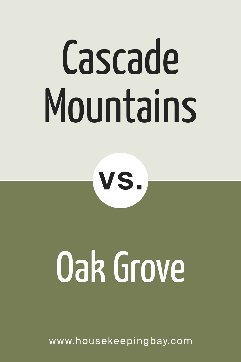 BM Cascade Mountains 862 vs. BM 489 Oak Grove