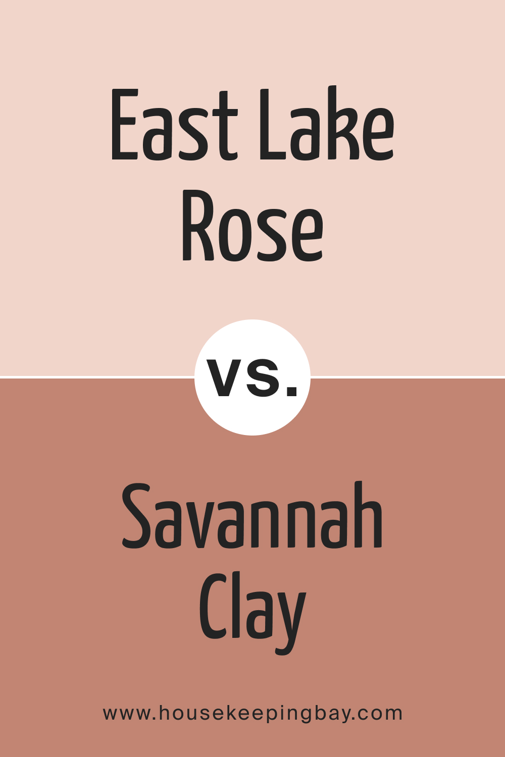 BM East Lake Rose 043 vs. BM 047 Savannah Clay