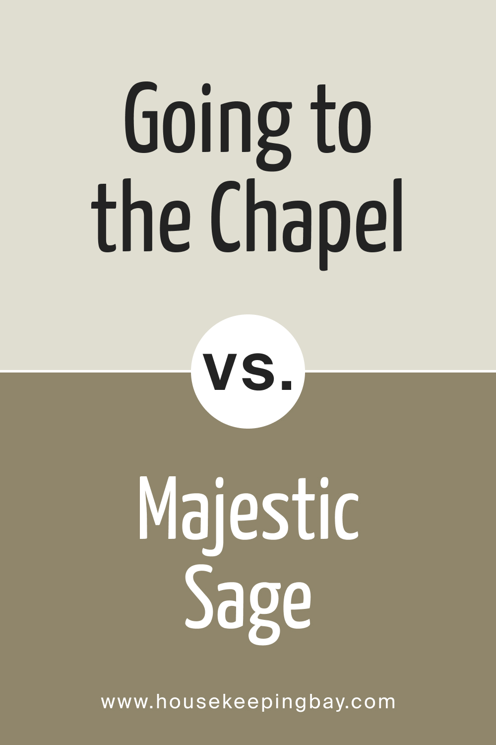 BM Going to the Chapel 1527 vs. BM 1532 Majestic Sage