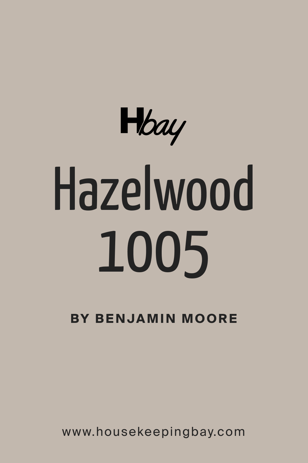 BM Hazelwood 1005 Paint Color by Benjamin Moore