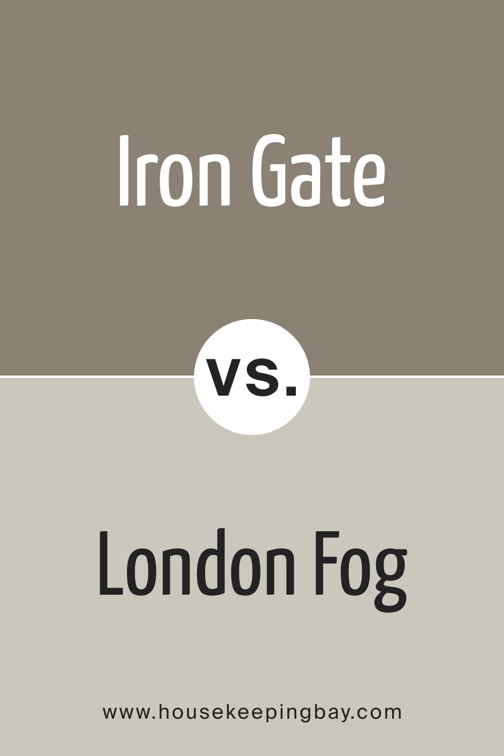 BM Iron Gate 1545 vs. BM 1541 London Fog