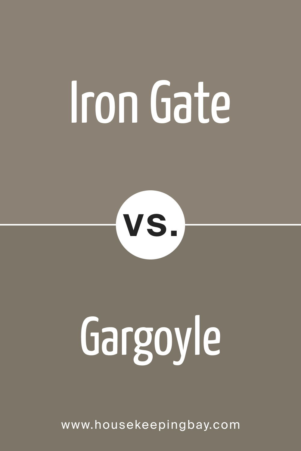 BM Iron Gate 1545 vs. BM 1546 Gargoyle