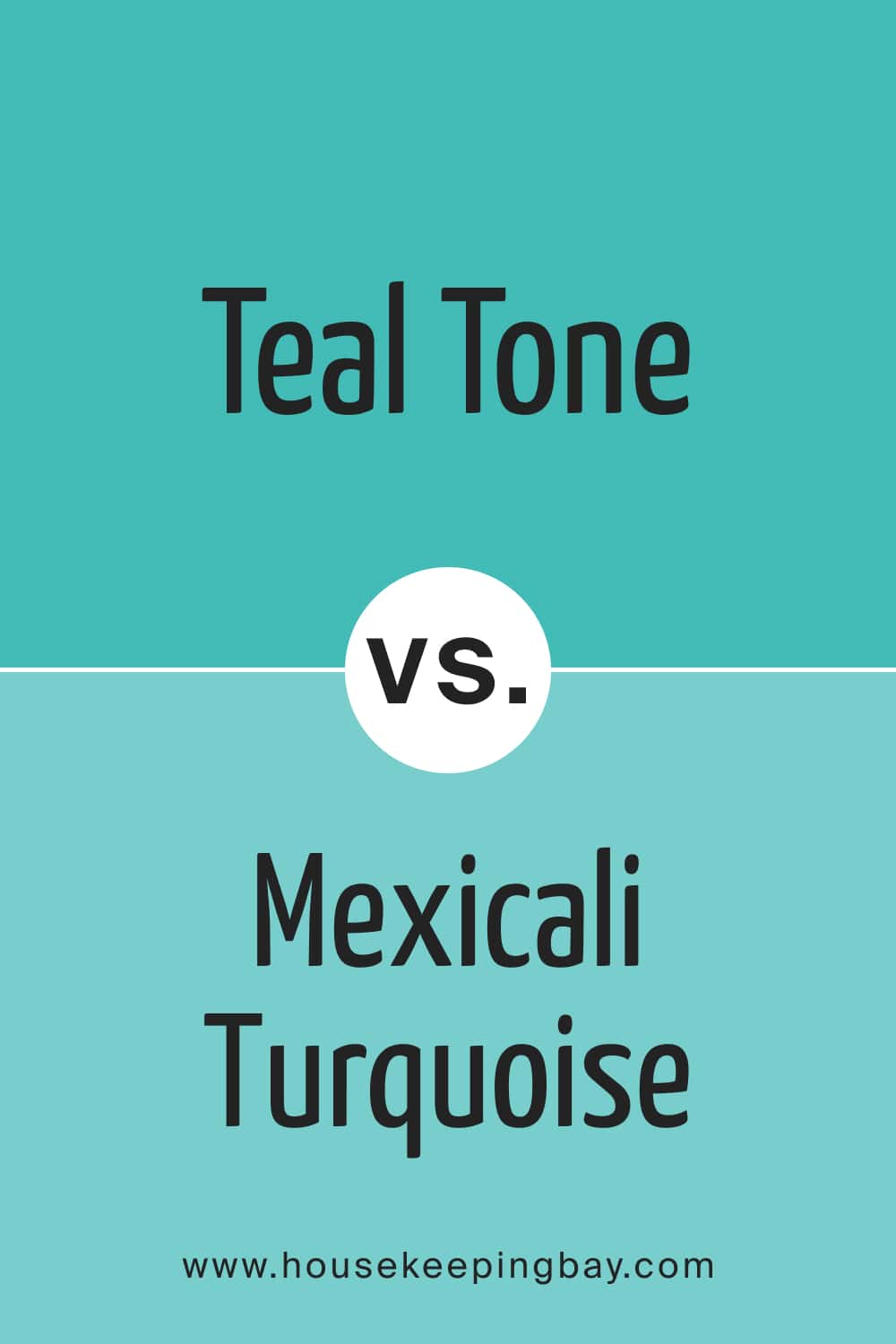 BM Teal Tone 663 vs. BM 662 Mexicali Turquoise