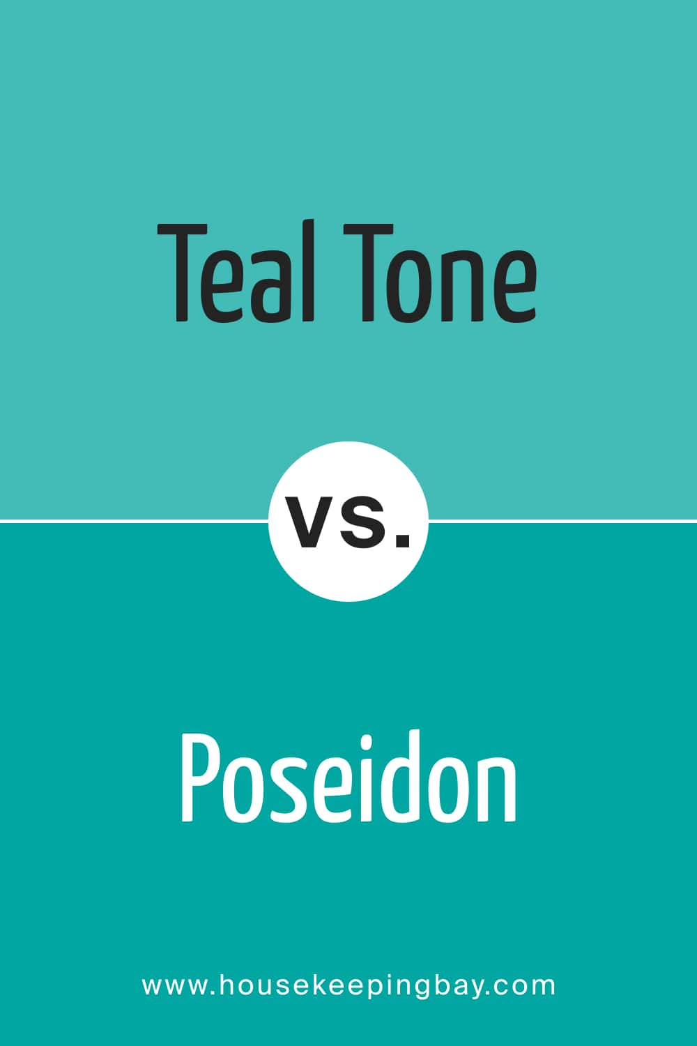 BM Teal Tone 663 vs. BM 664 Poseidon