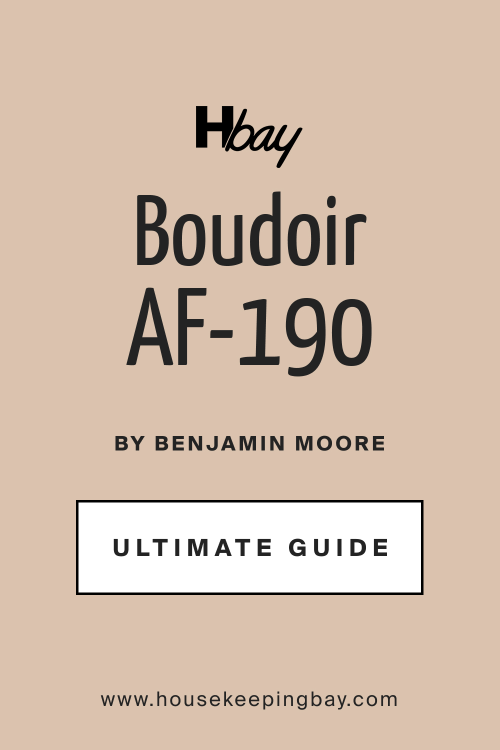 Boudoir AF 190 Paint Color by Benjamin Moore Ultimate Guide