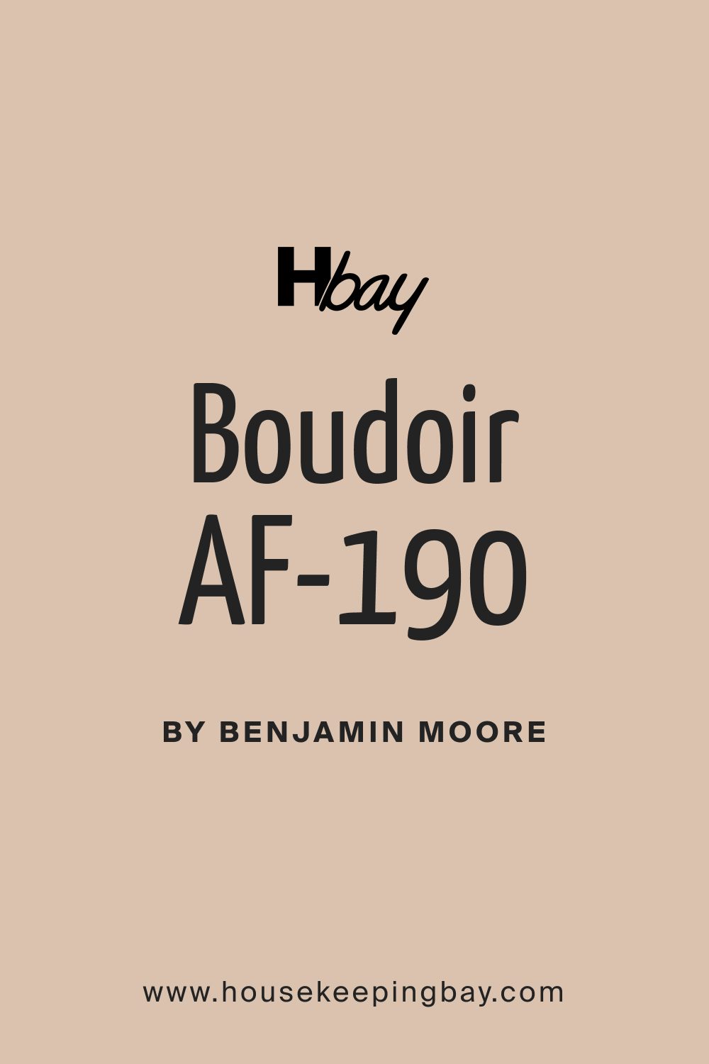 Boudoir AF 190 Paint Color by Benjamin Moore