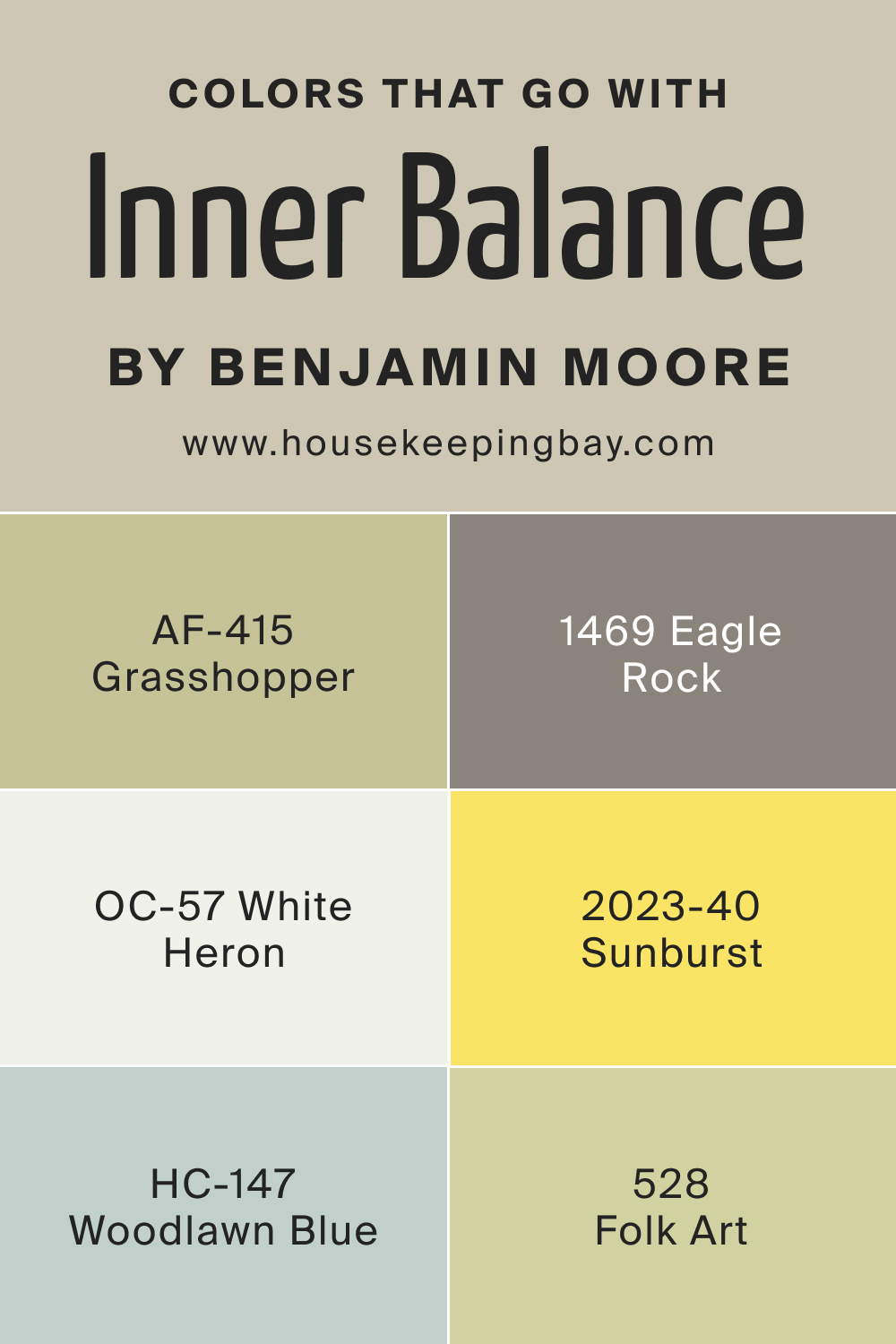 Colors That Go With BM Inner Balance 1522