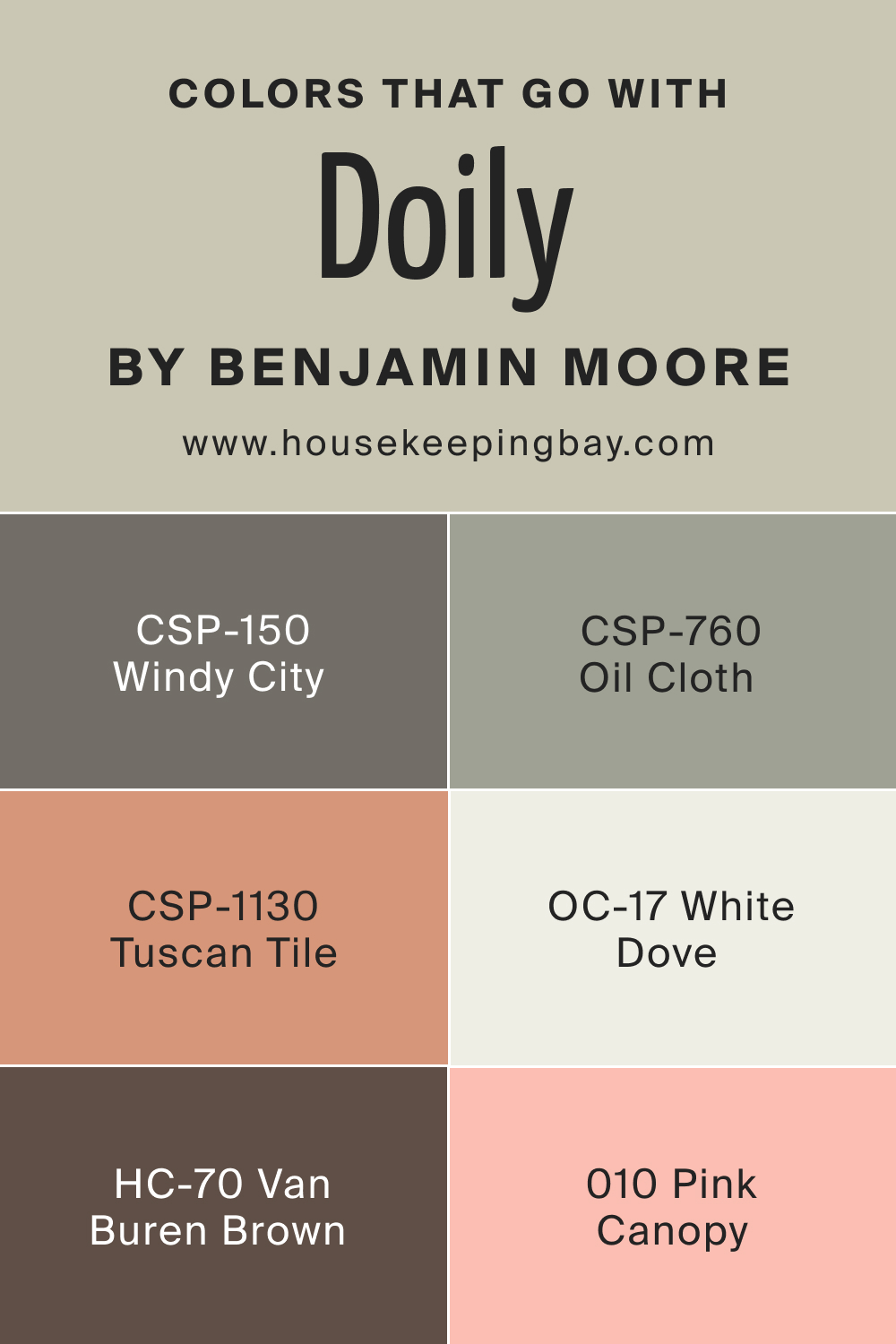 Colors That Go With BM Doily CSP-130