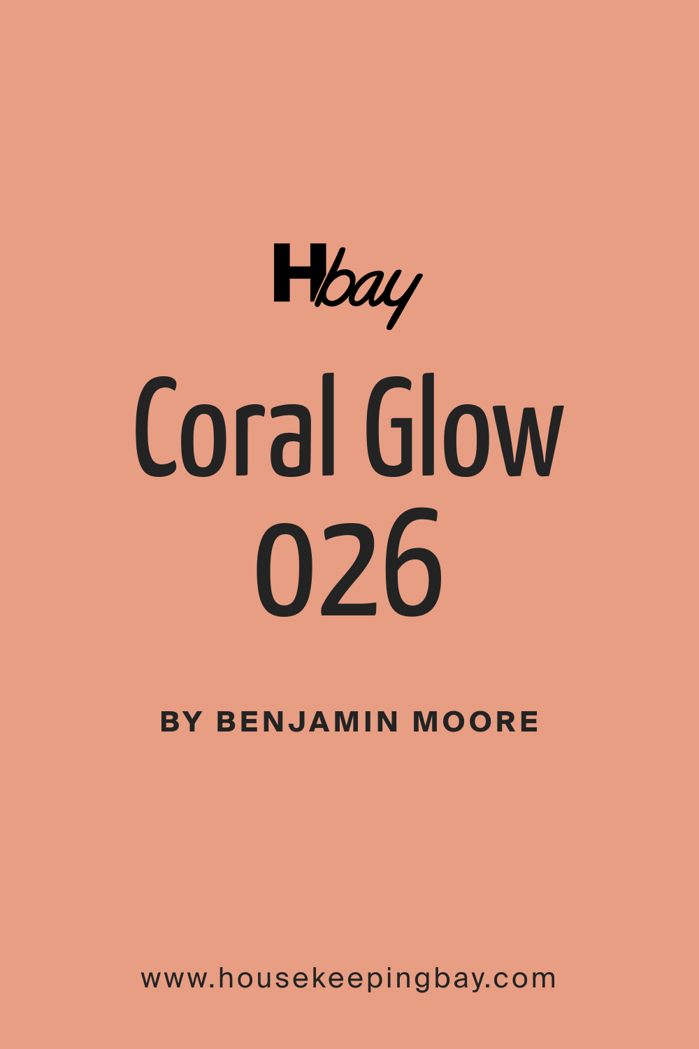 Coral Glow 026 Paint Color by Benjamin Moore