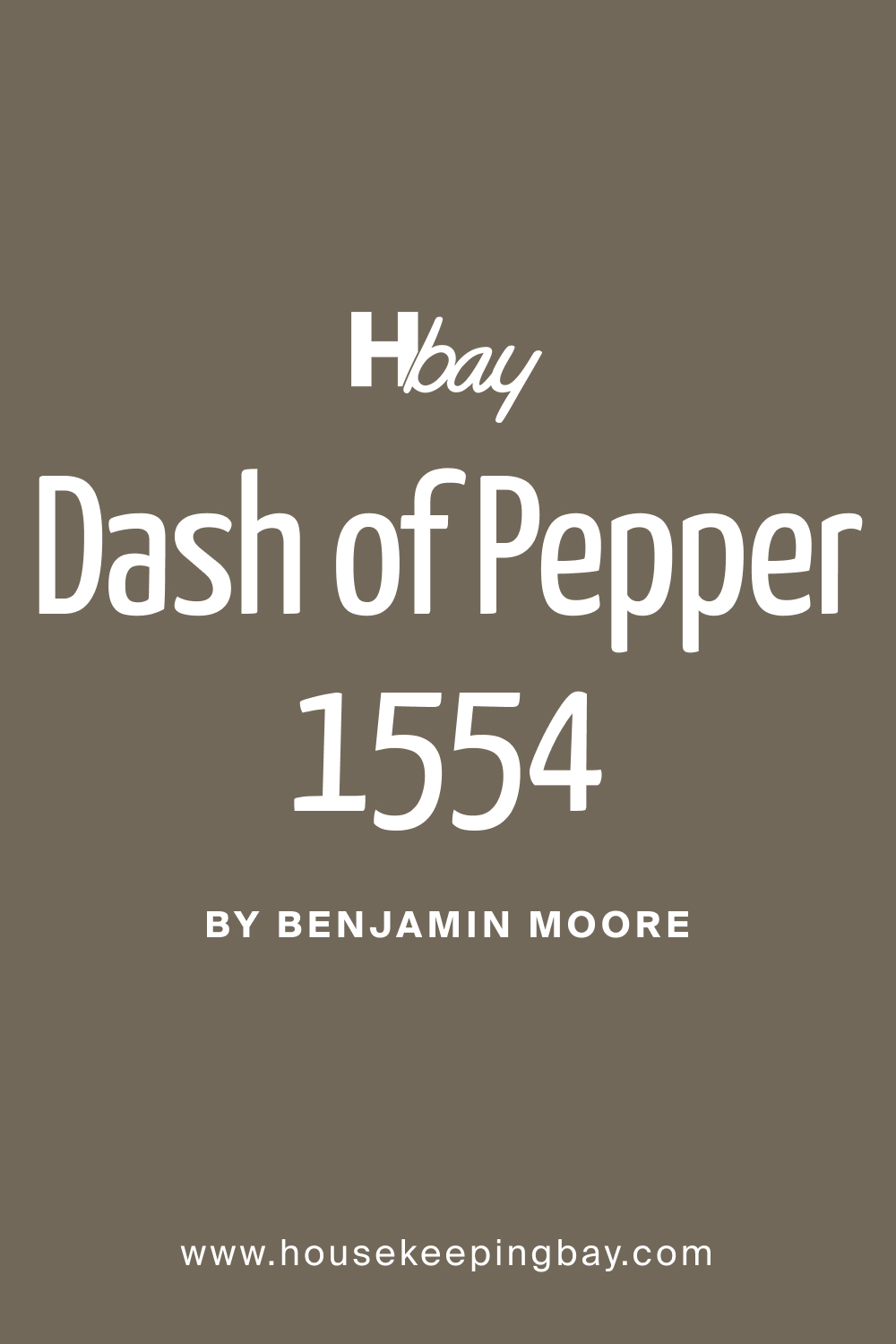 What Color Is BM Dash of Pepper 1554?