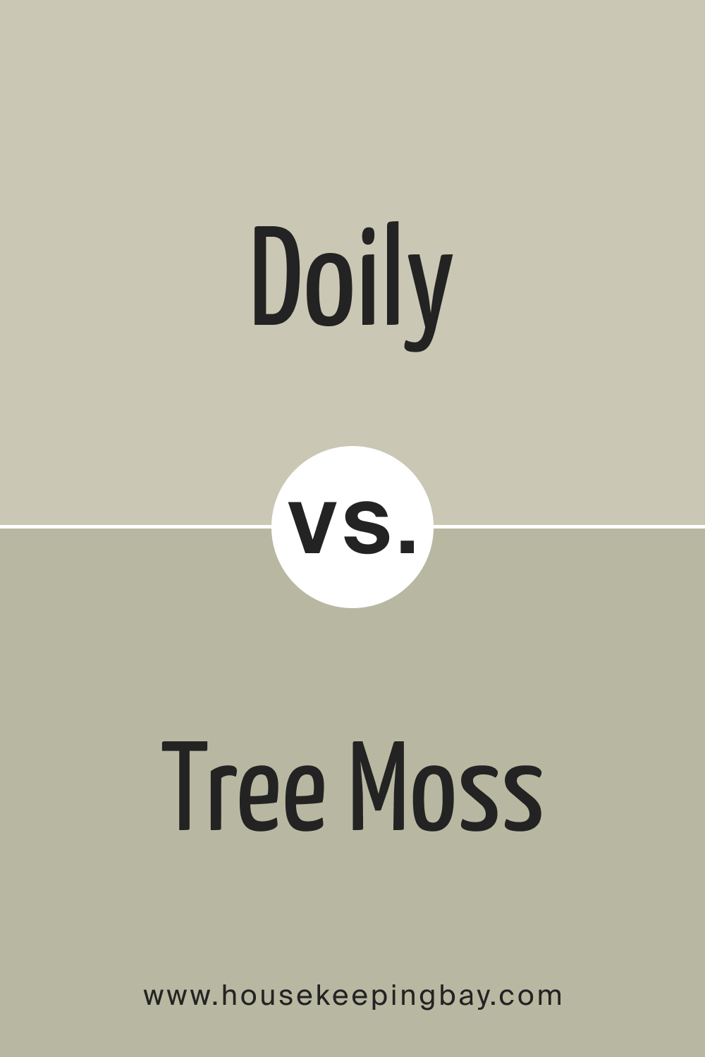 BM Doily CSP-130 vs. BM 508 Tree Moss