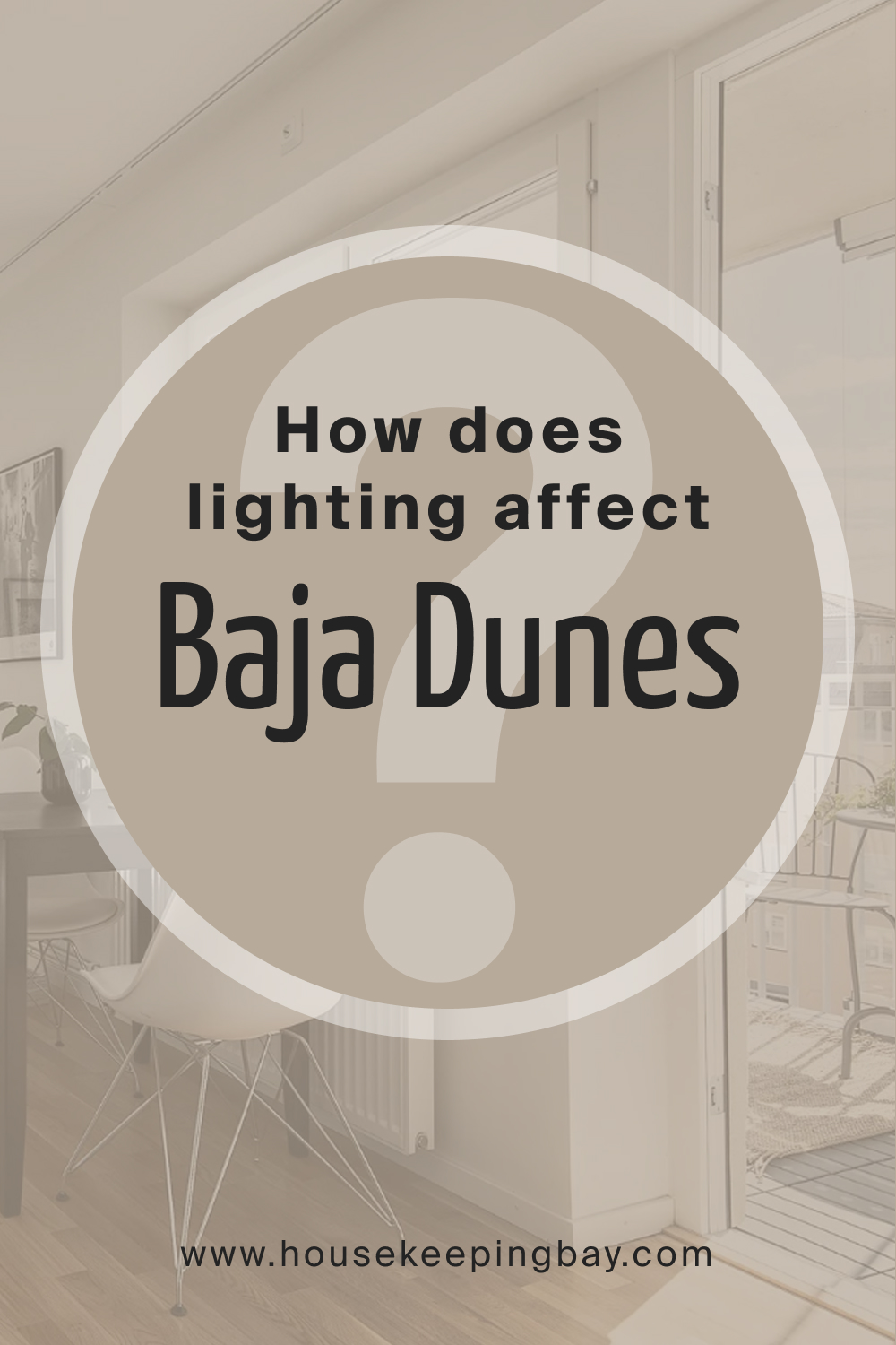 How does lighting affect BM Baja Dunes 997