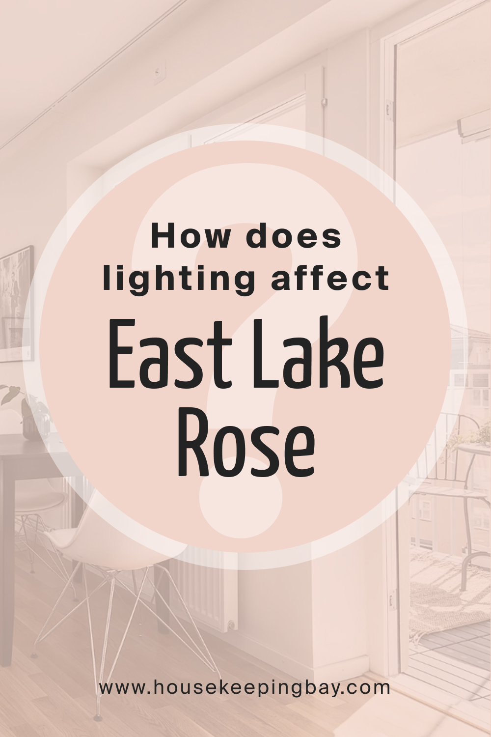 How does lighting affect BM East Lake Rose 043