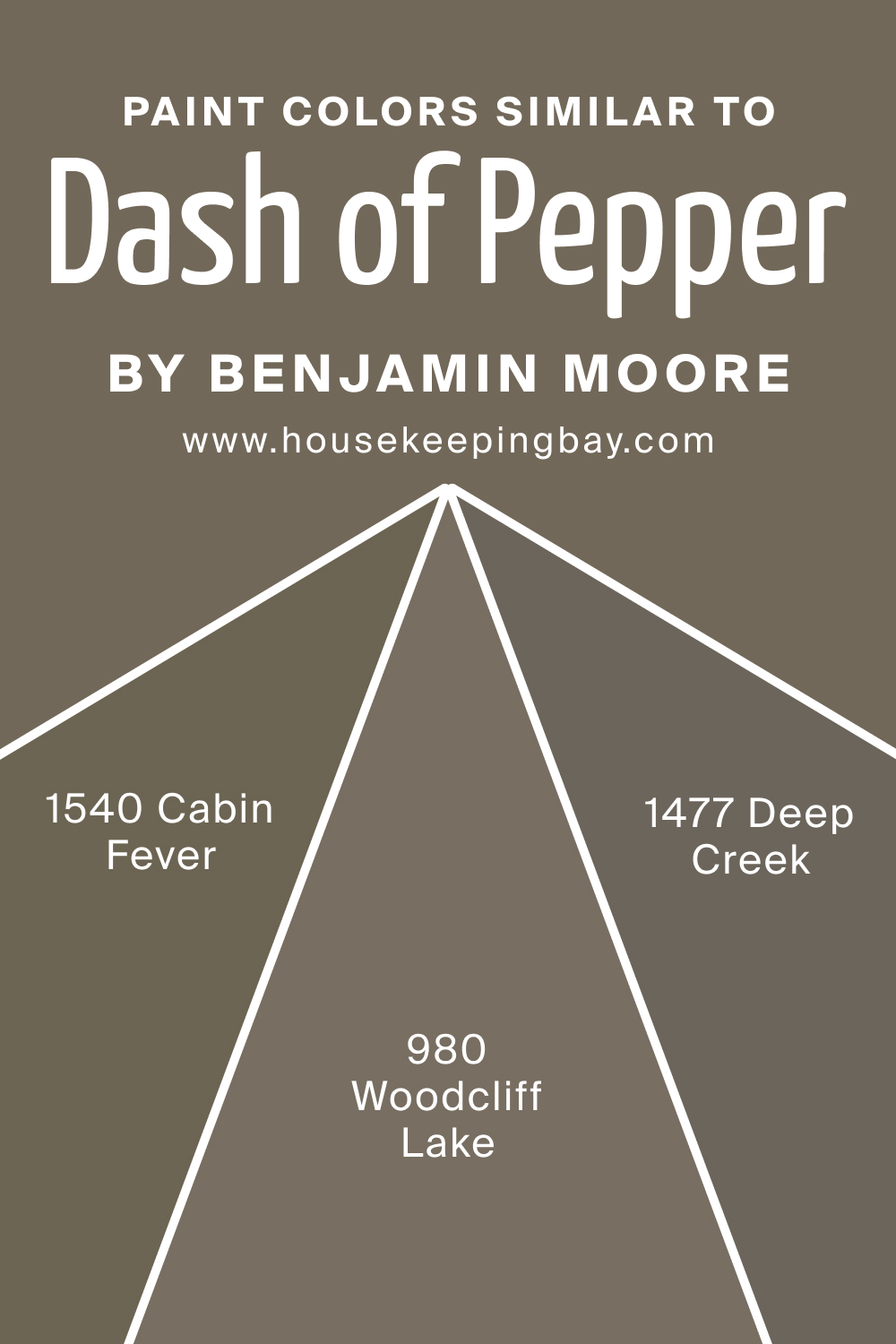 Colors Similar to BM Dash of Pepper 1554