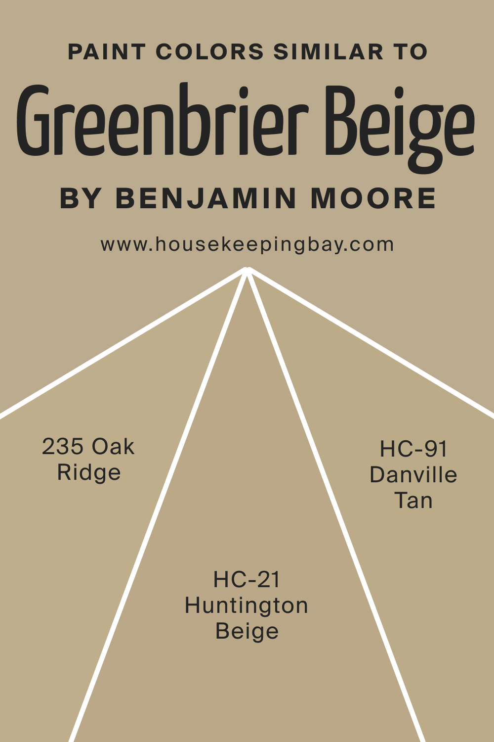 Colors Similar to BM Greenbrier Beige HC-79