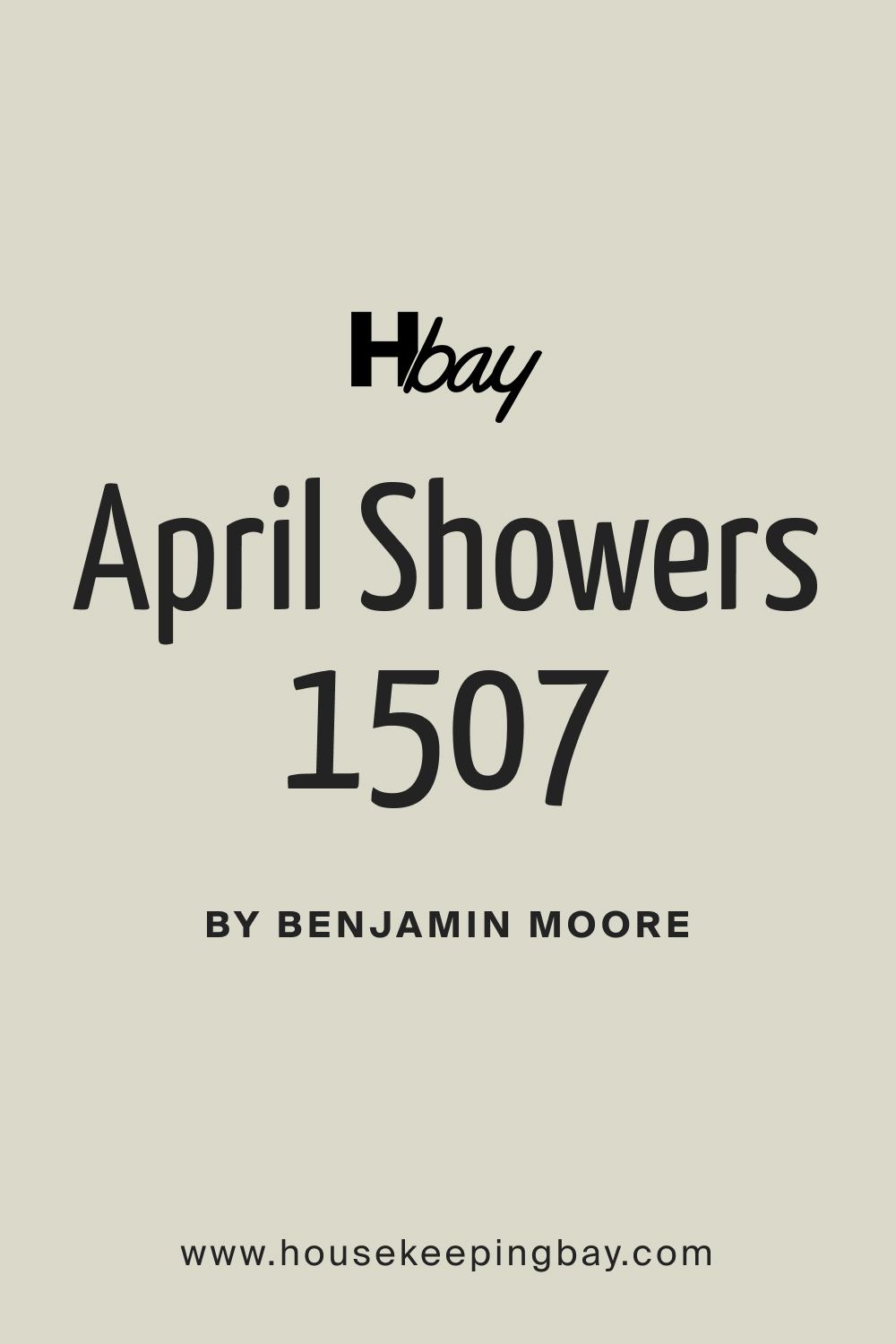 What Color Is BM April Showers 1507?