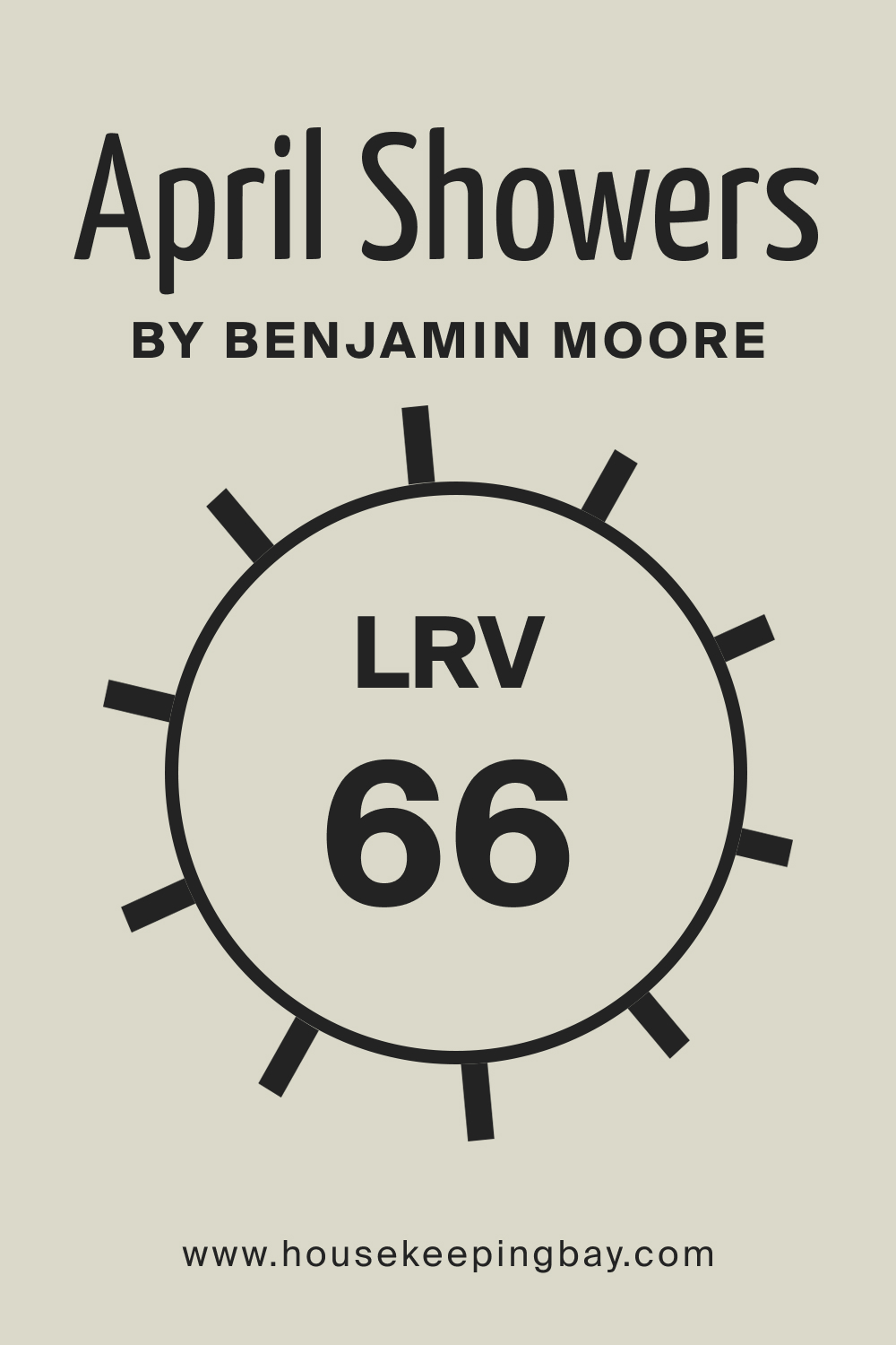 LRV of BM April Showers 1507