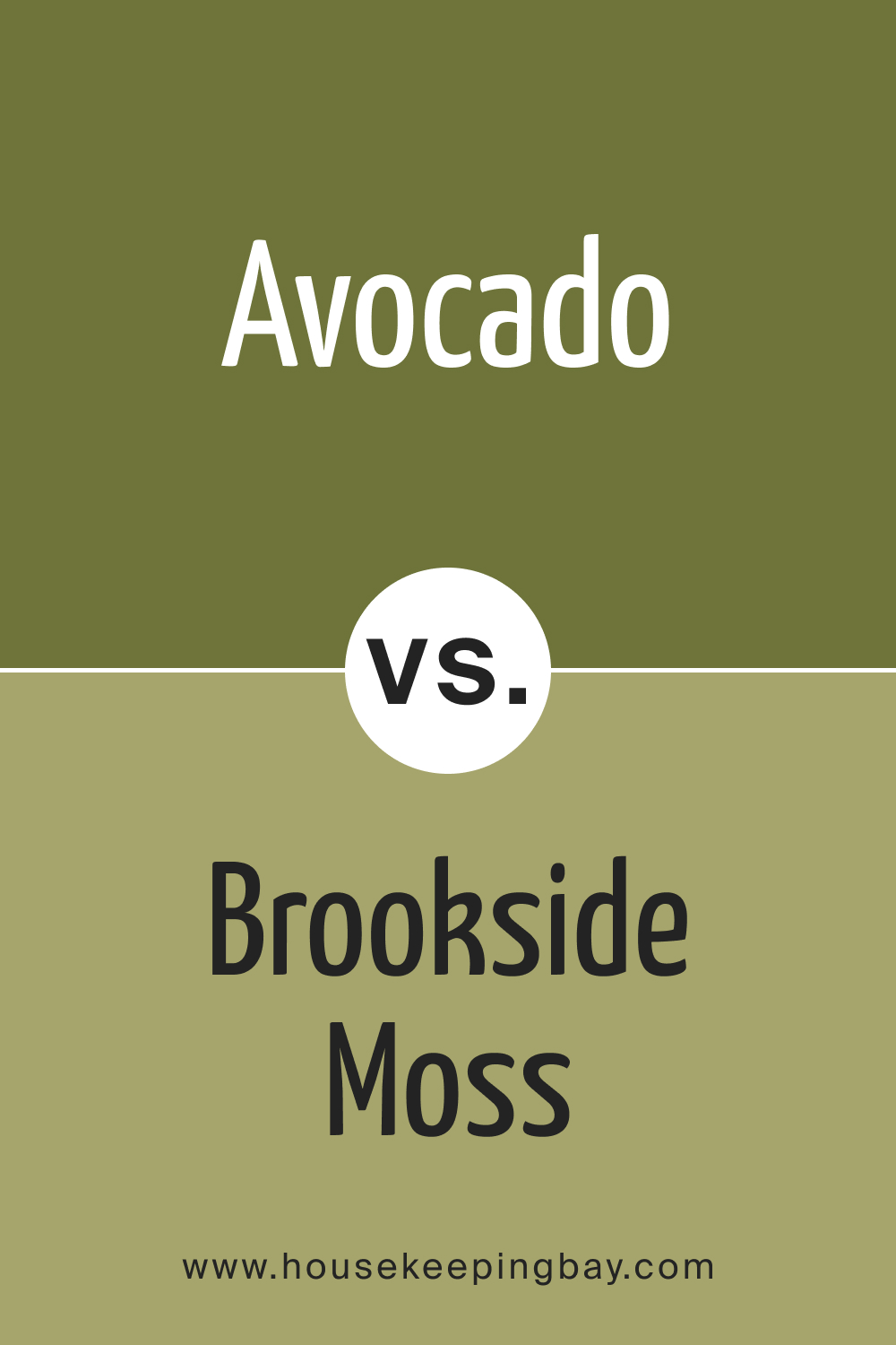 BM Avocado 2145-10 vs. BM 2145-30 Brookside Moss