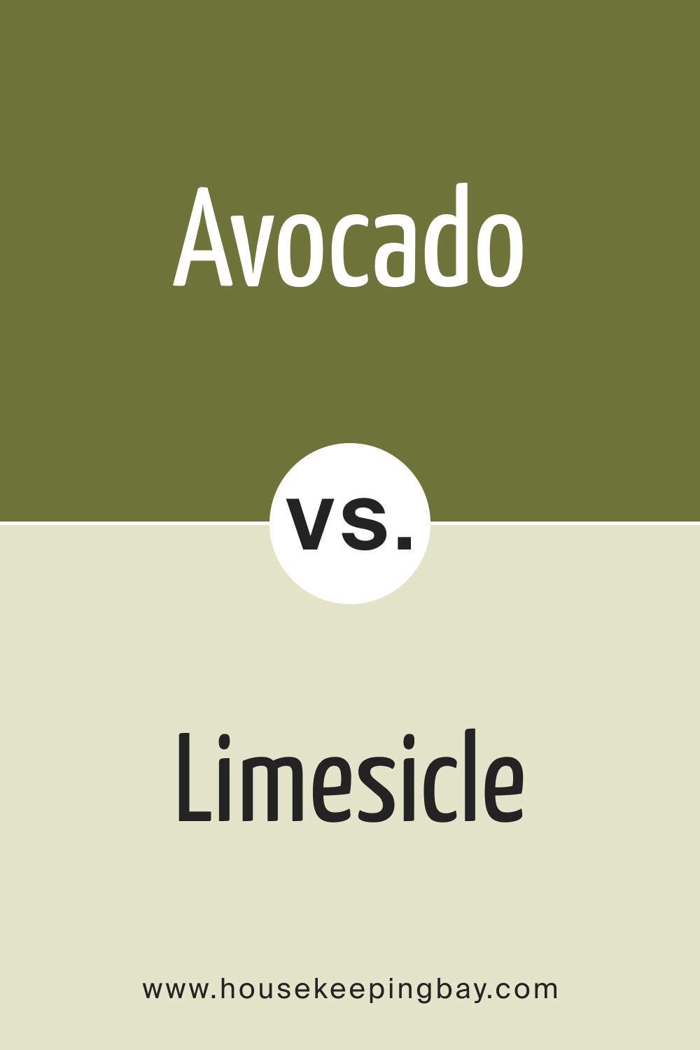 BM Avocado 2145-10 vs. BM 2145-50 Limesicle