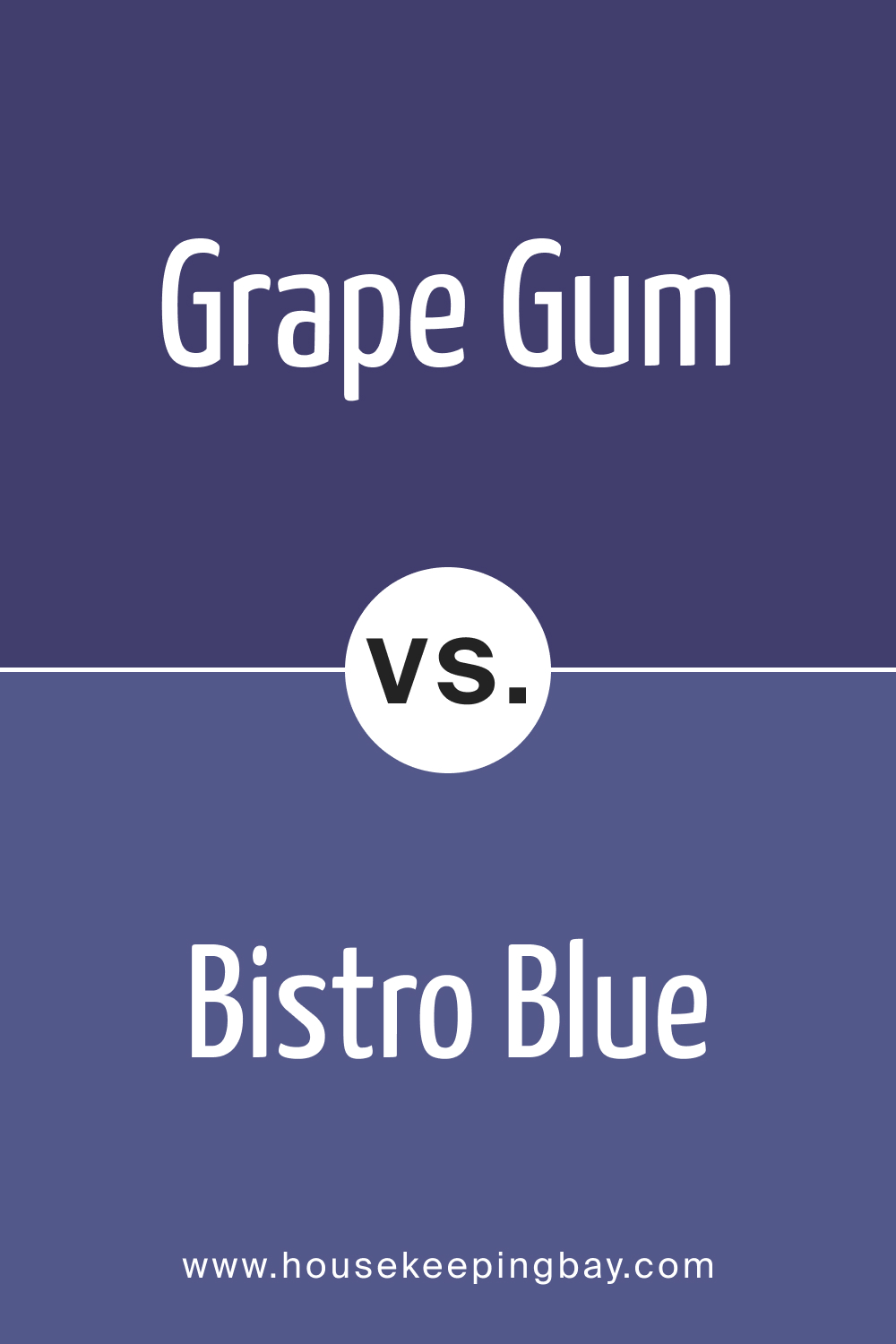 BM Grape Gum 2068-20 vs. BM 1421 Bistro Blue