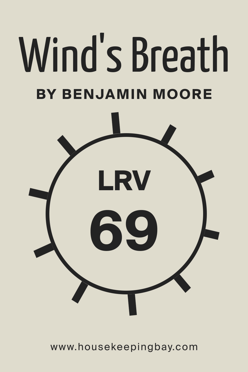 LRV of BM Wind's Breath 981: Understanding Light Reflectance Value (LRV)