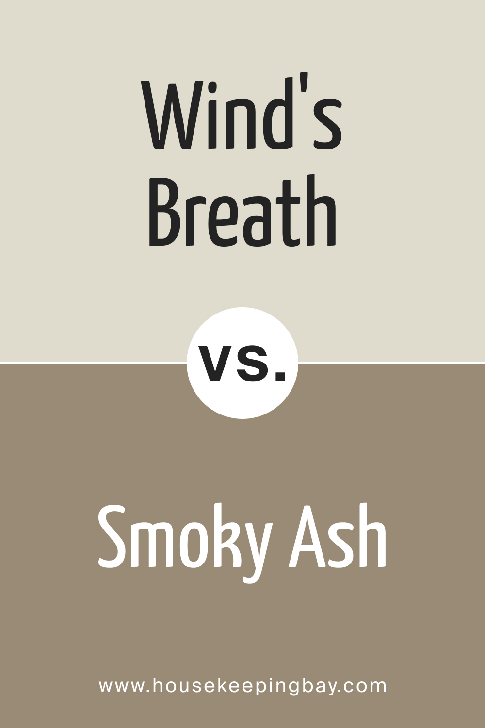 BM Wind's Breath 981 vs. BM 986 Smoky Ash