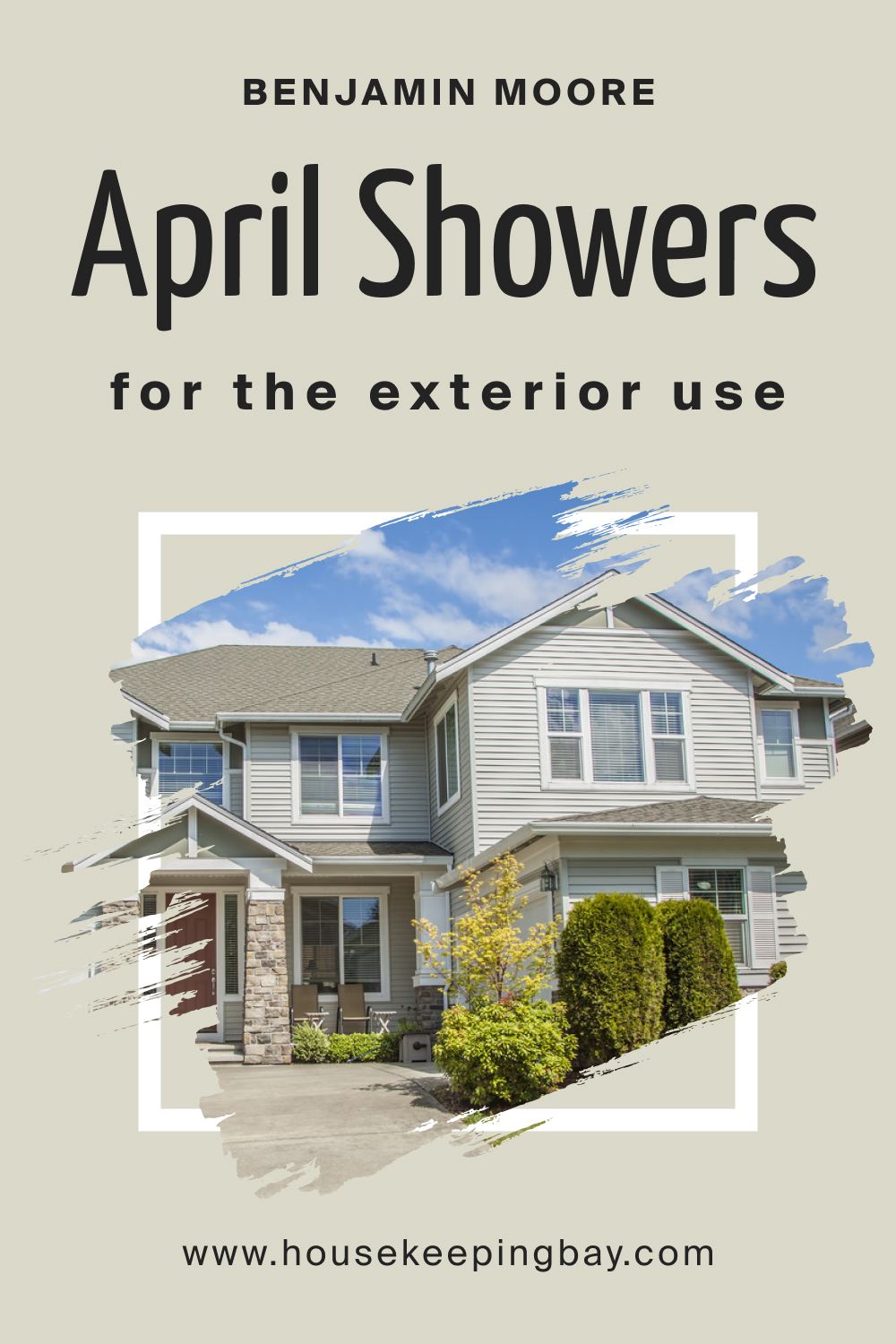 How to Use BM April Showers 1507 for an Exterior?
