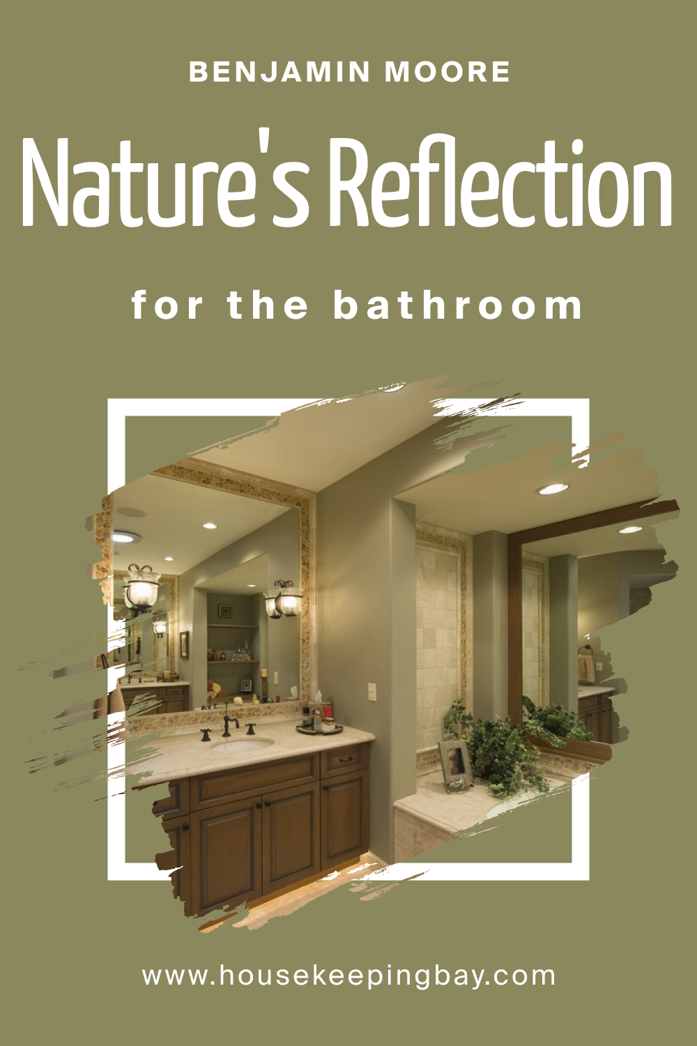 How to Use BM Nature's Reflection 504 in the Bathroom?