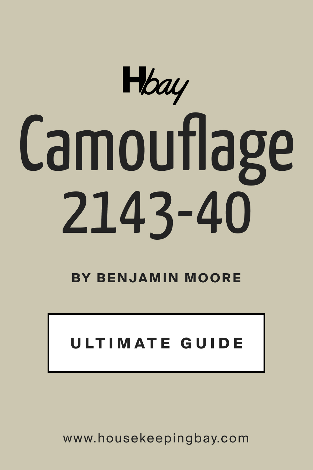 Guide of Camouflage 2143-40 Paint Color by Benjamin Moore