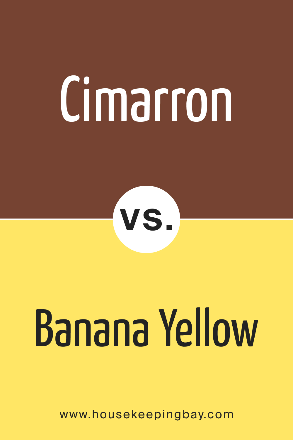BM Cimarron 2093-10 vs. BM 2022-40 Banana Yellow
